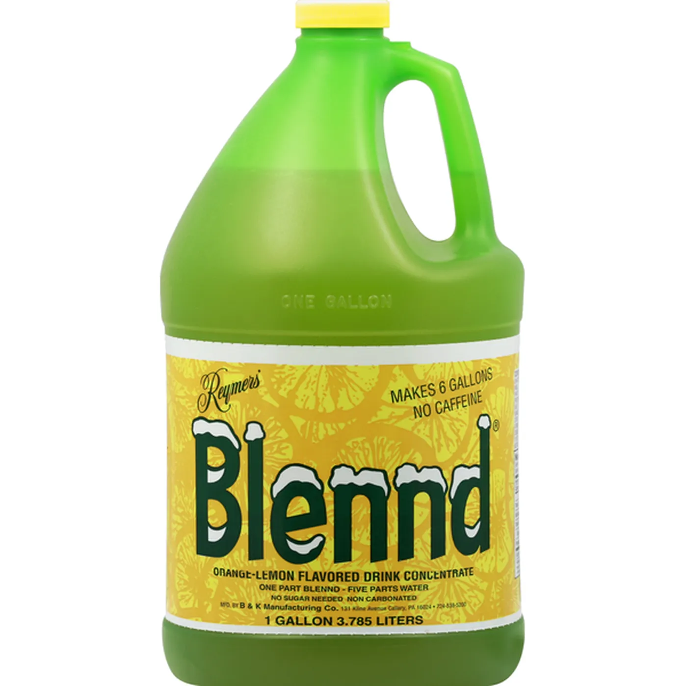 Reymers Blennd Flavored Drink Concentrate, Orange-Lemon (1 Gal ...