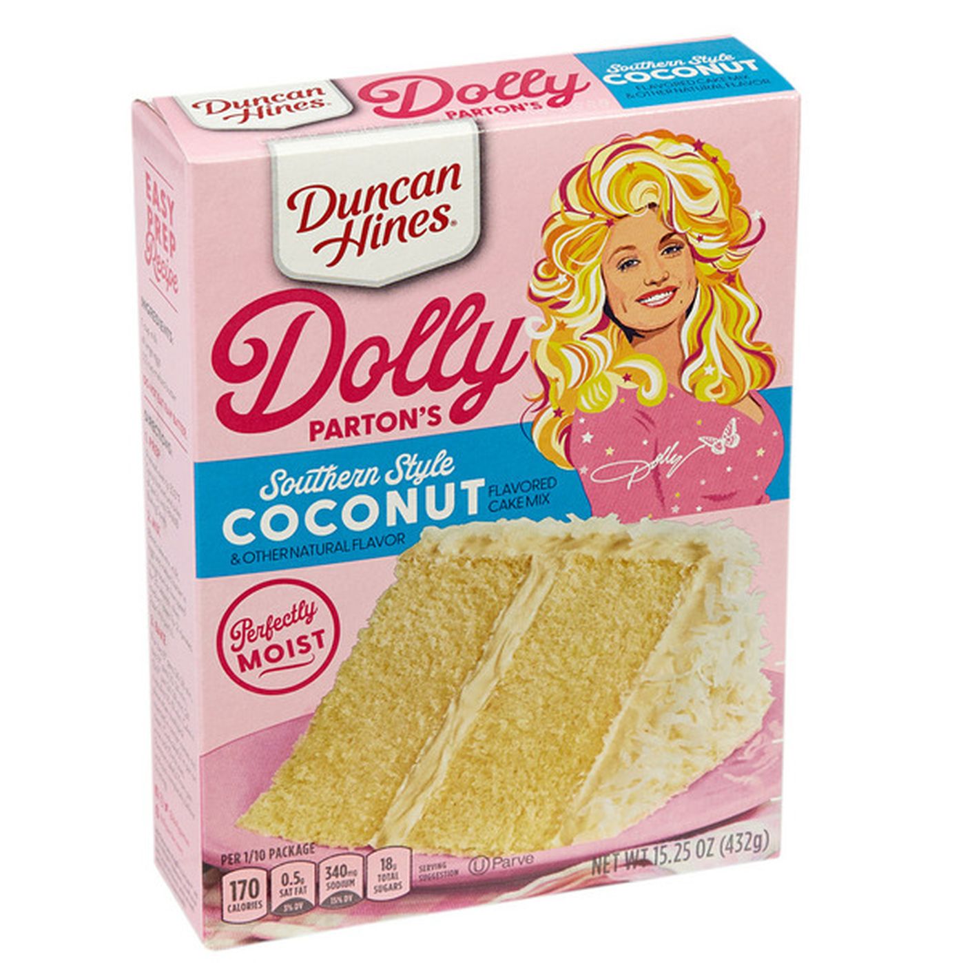 Duncan Hines Favorite Southern-Style Coconut Flavored Cake Mix (15.25 ...