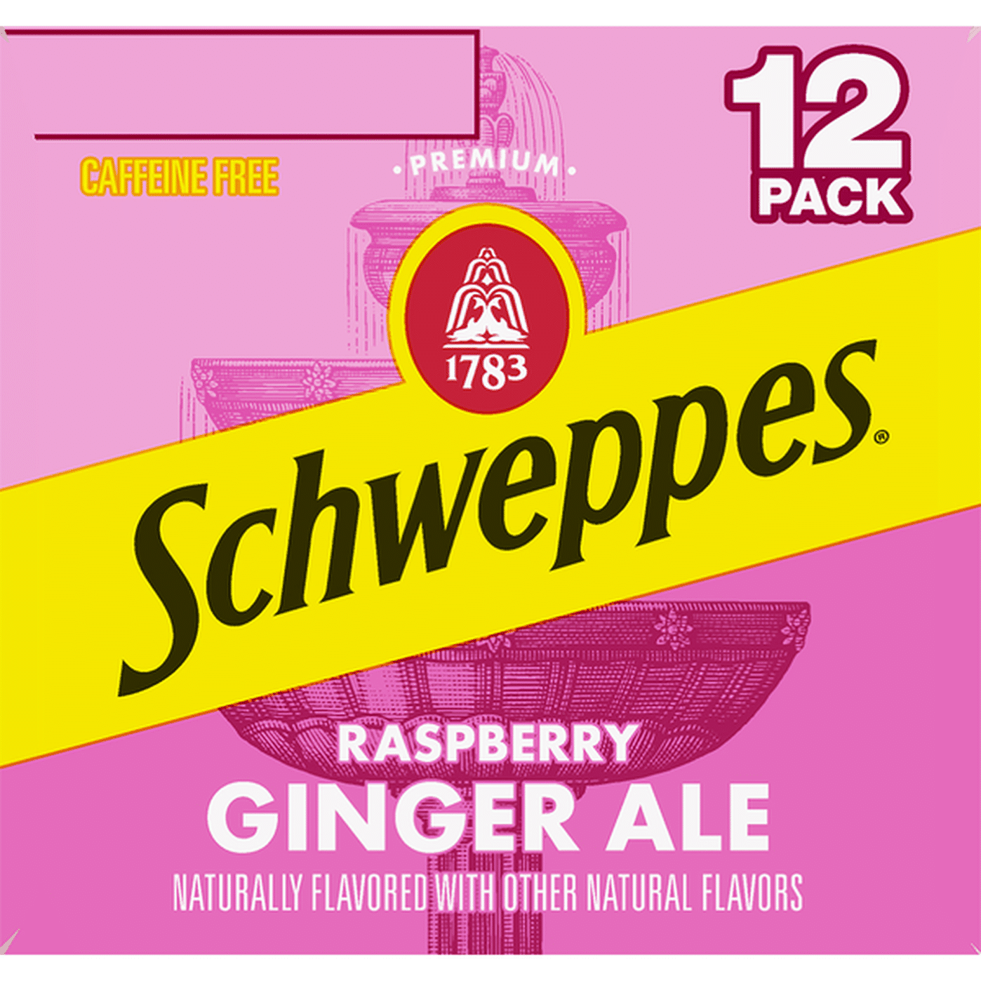 Schweppes Raspberry Ginger Ale (12 oz) Delivery or Pickup Near Me ...