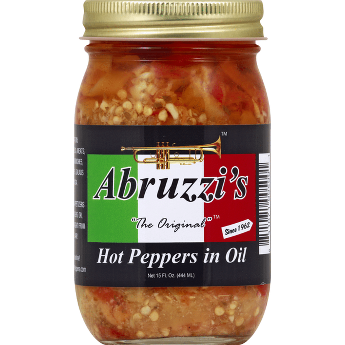 Abruzzis Peppers In Oil Hot The Original 15 Fl Oz Delivery Or Pickup Near Me Instacart 