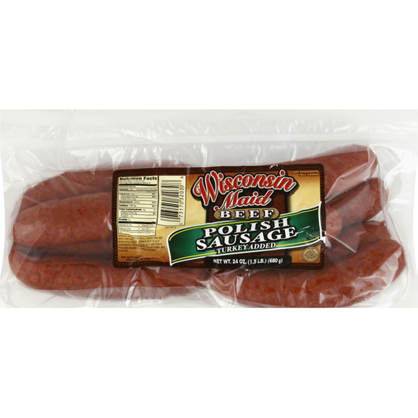 Wisconsin Maid Polish Sausage Beef 24 Oz Delivery Or Pickup Near Me   Large 5138f069 A25b 4d79 Af06 1678b97c86e6 