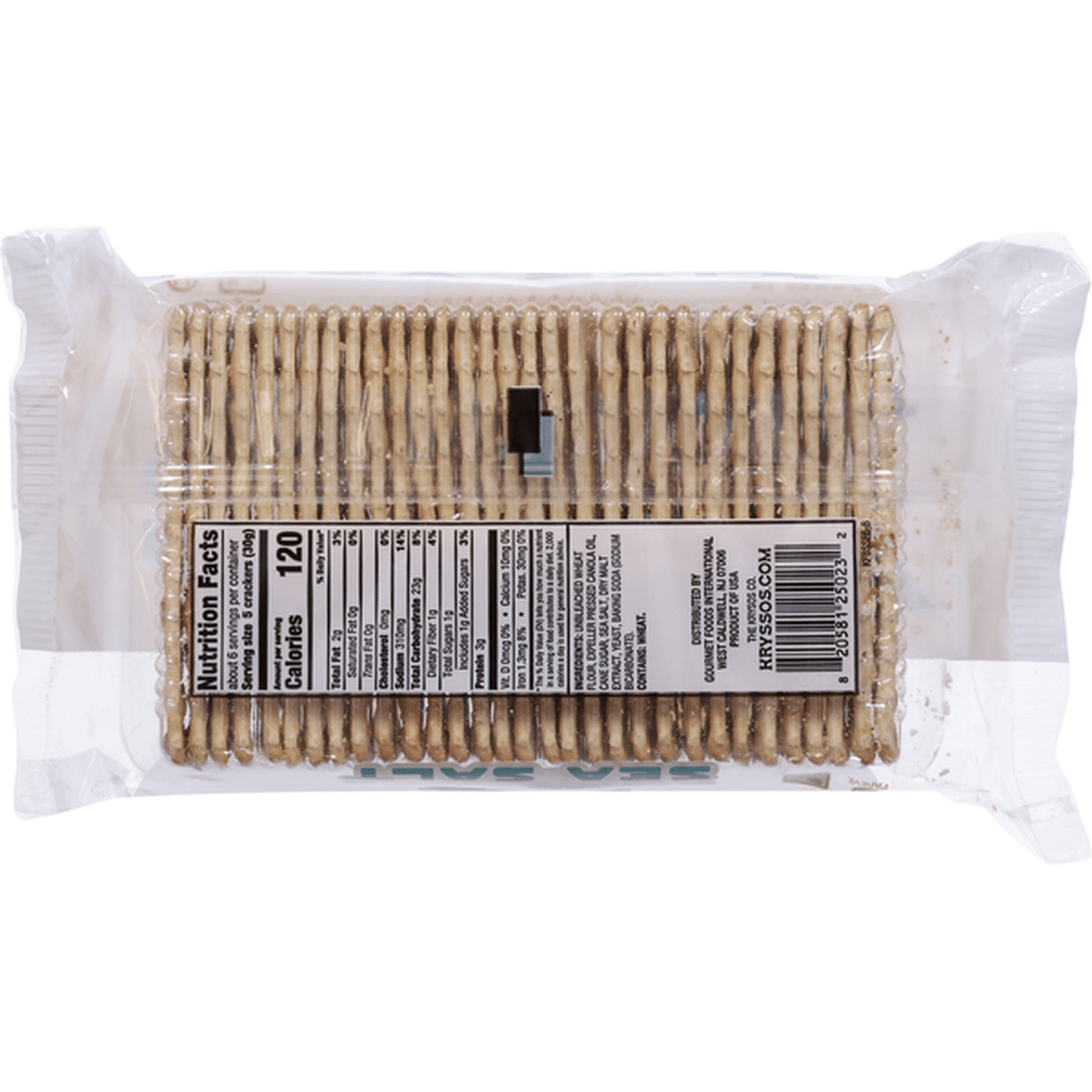 Kryssos Flatbread Crackers, Sea Salt (6.5 Oz) Delivery Or Pickup Near ...