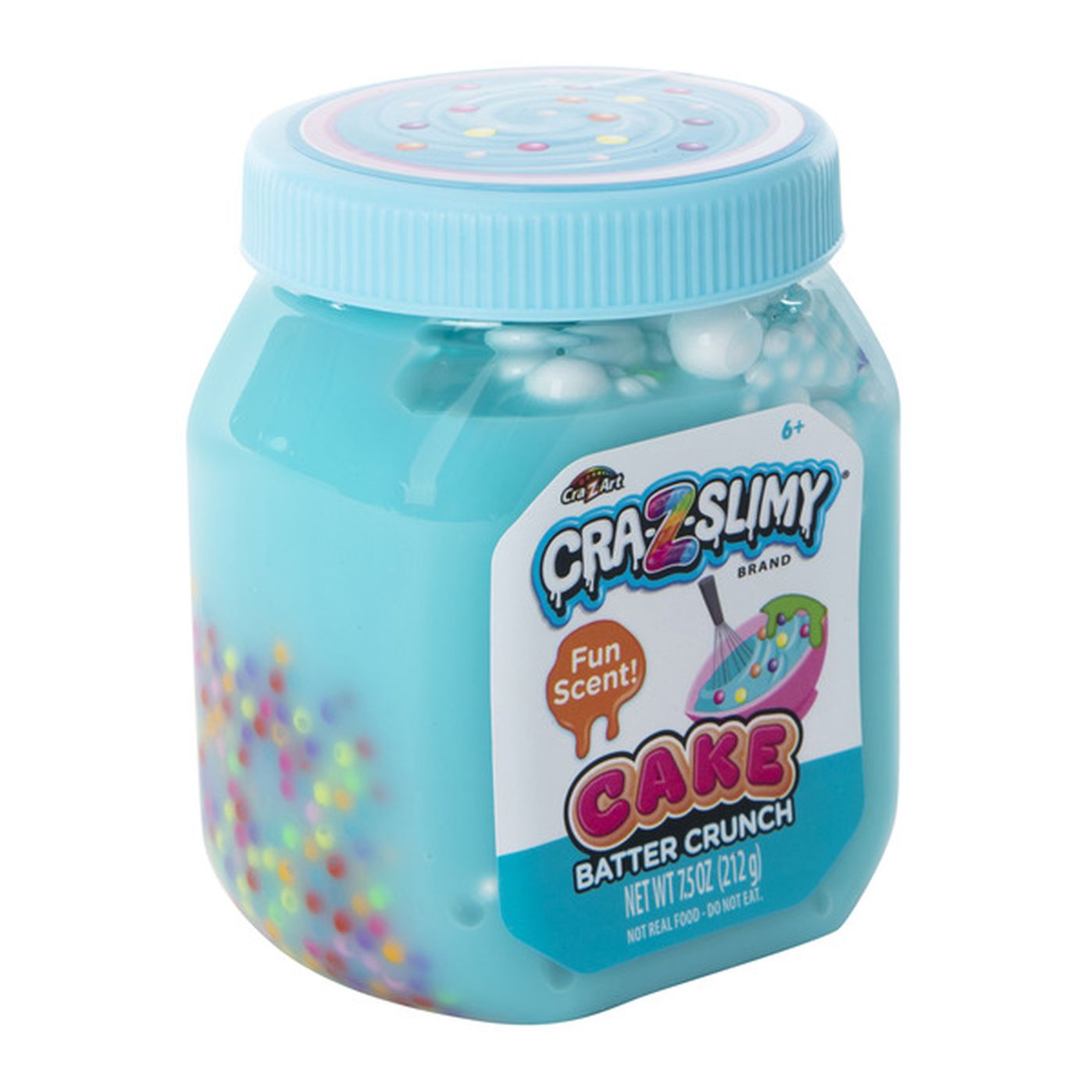 Cra-Z-Art Cake Batter Crunch Cra-Z-Slimy Food Scented Slime (7.5 oz ...