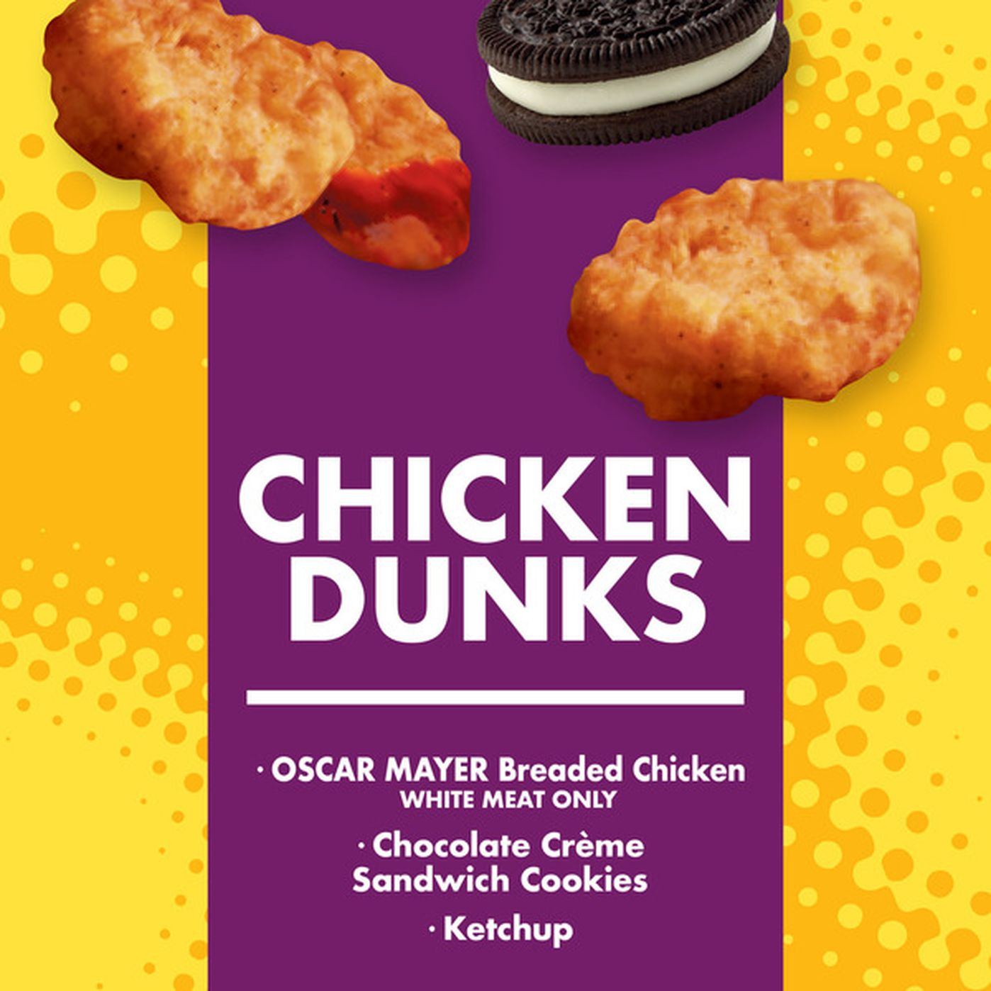 Lunchables Chicken Dunks Meal Kit with Chocolate Sandwich Cookies (4.2