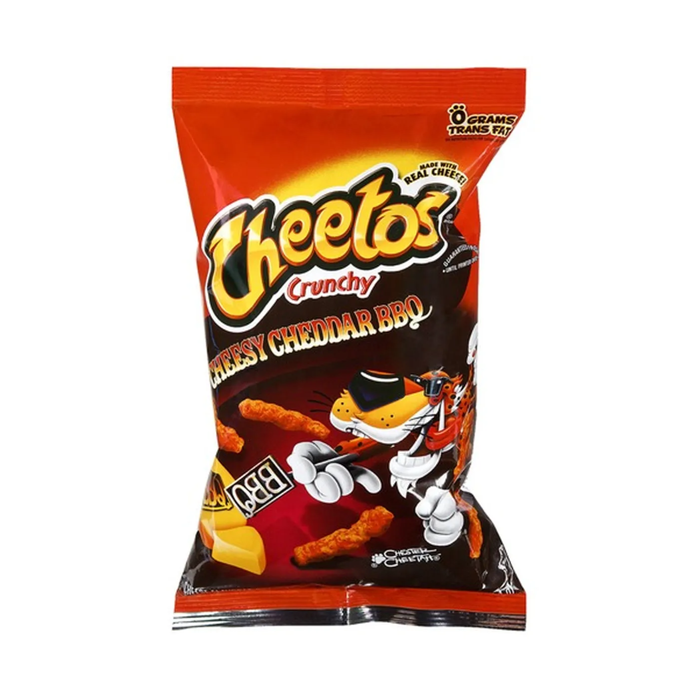 Cheetos Crunchy Cheesy Cheddar BBQ Flavored Snacks (9.75 oz) Delivery ...