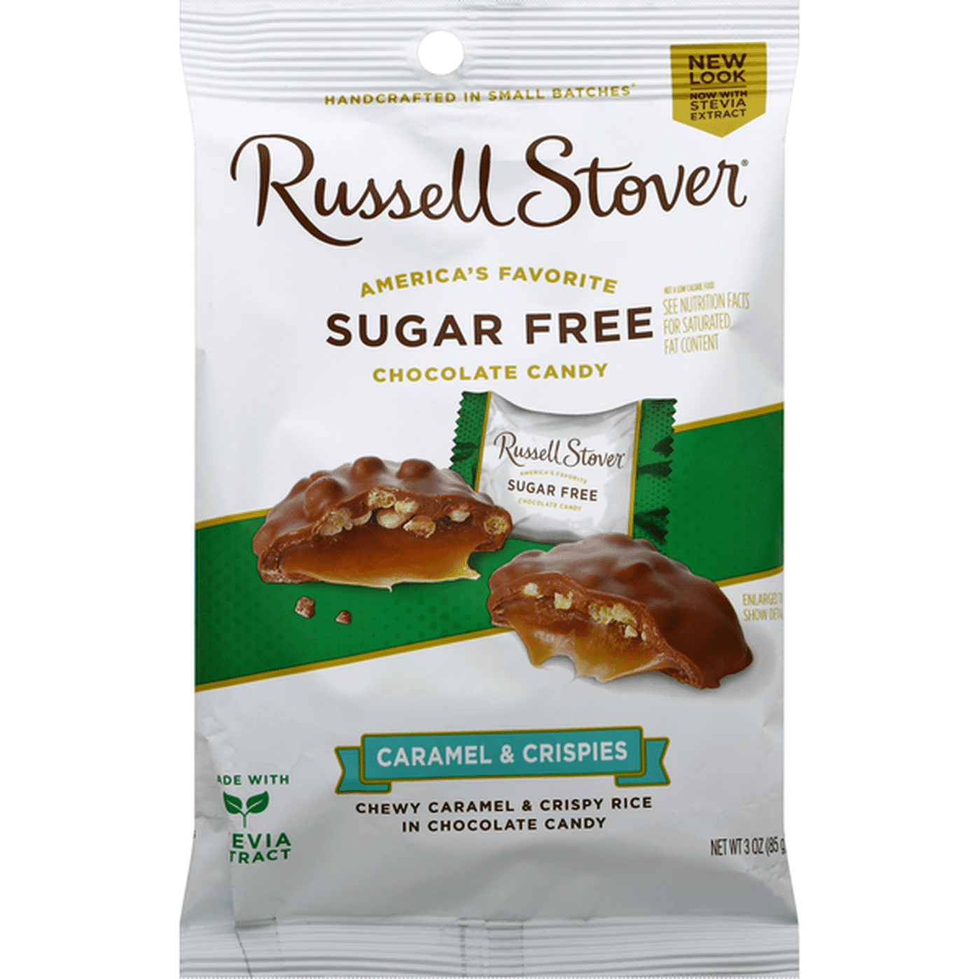 Russell Stover Caramel & Crispies, Sugar Free (3 oz) Delivery or Pickup ...