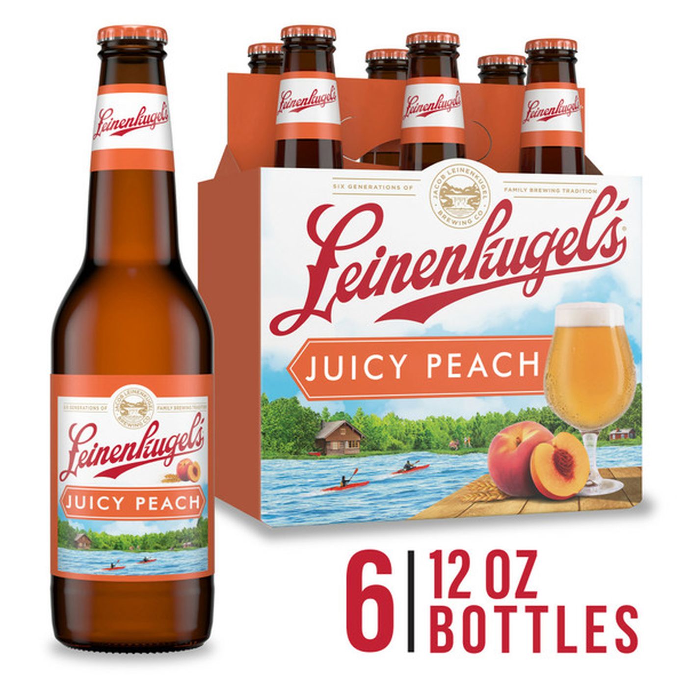 Leinenkugel’s Juicy Peach Craft Beer (12 fl oz) Delivery or Pickup Near ...