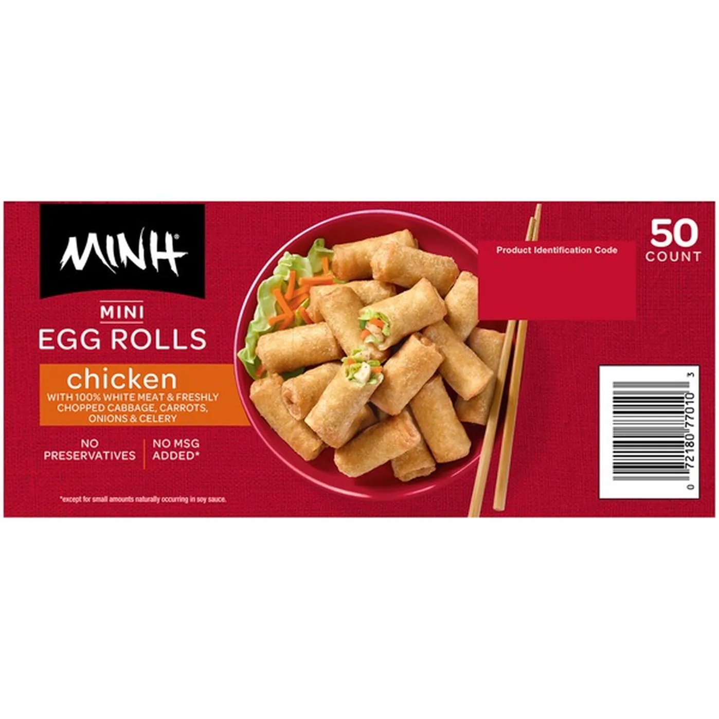 Minh® Mini Chicken Egg Rolls (46 oz) Delivery or Pickup Near Me Instacart