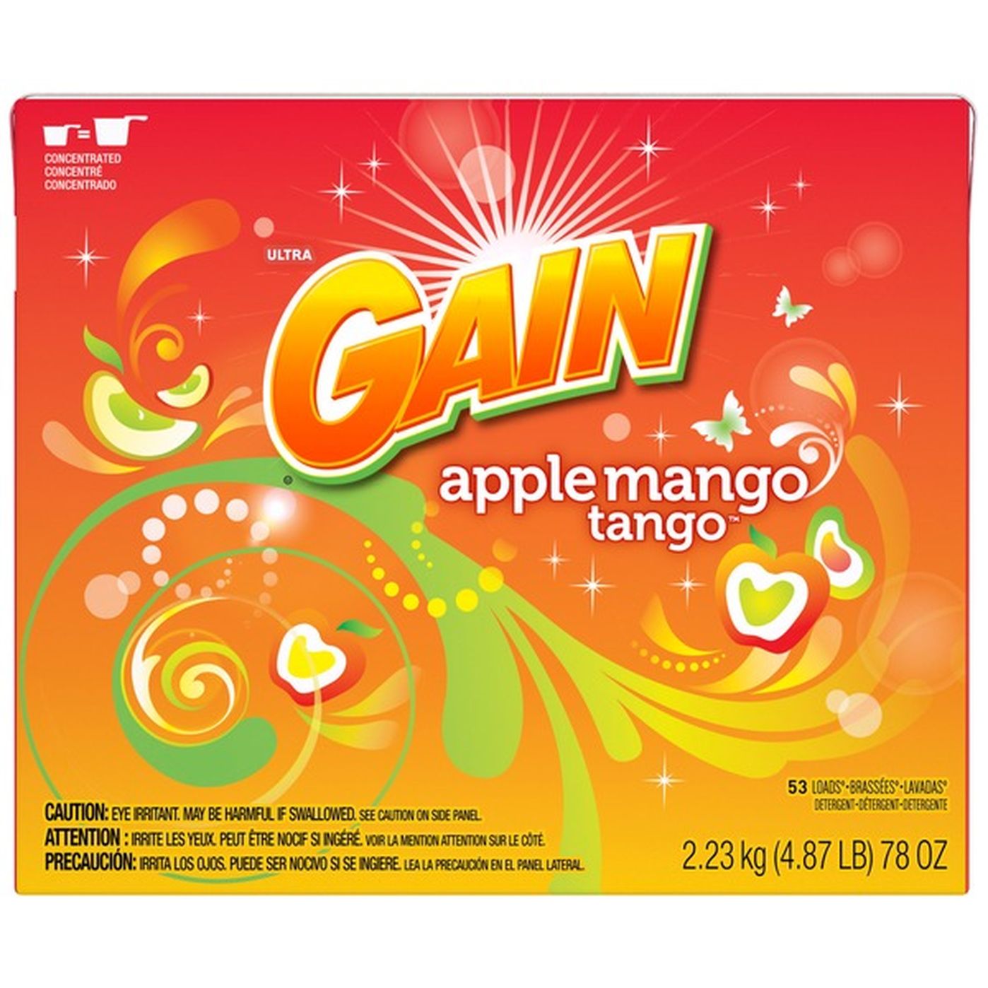 Gain Ultra Apple Mango Tango With FreshLock Powder Laundry Detergent   Large 875863de Eeab 4a71 B4ab Cd10d768a258.JPG