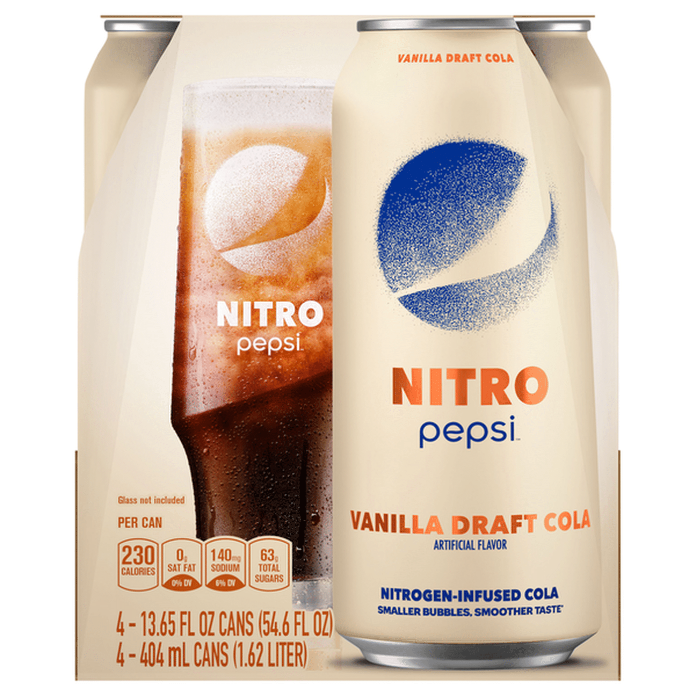 Pepsi Nitro Draft Vanilla Cola (13.65 fl oz) Delivery or Pickup Near Me ...