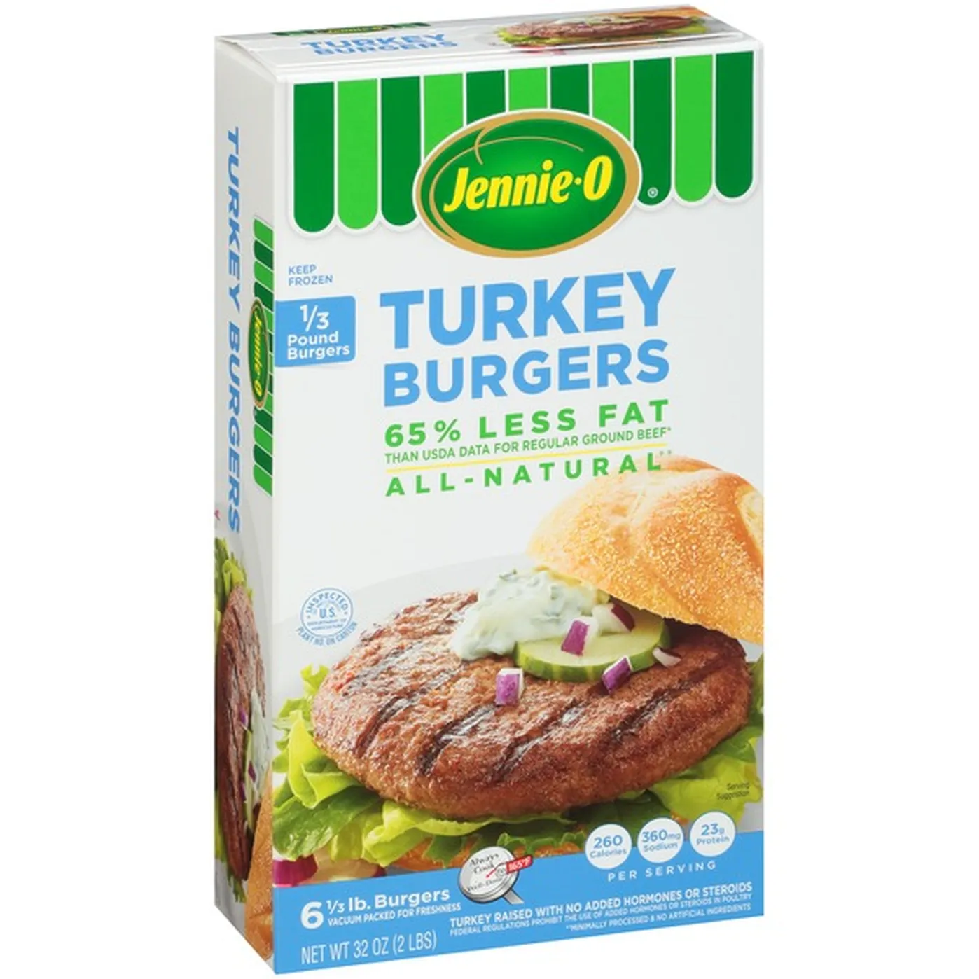 JennieO 1/3 lb. Turkey Burgers (32 oz) Delivery or Pickup Near Me