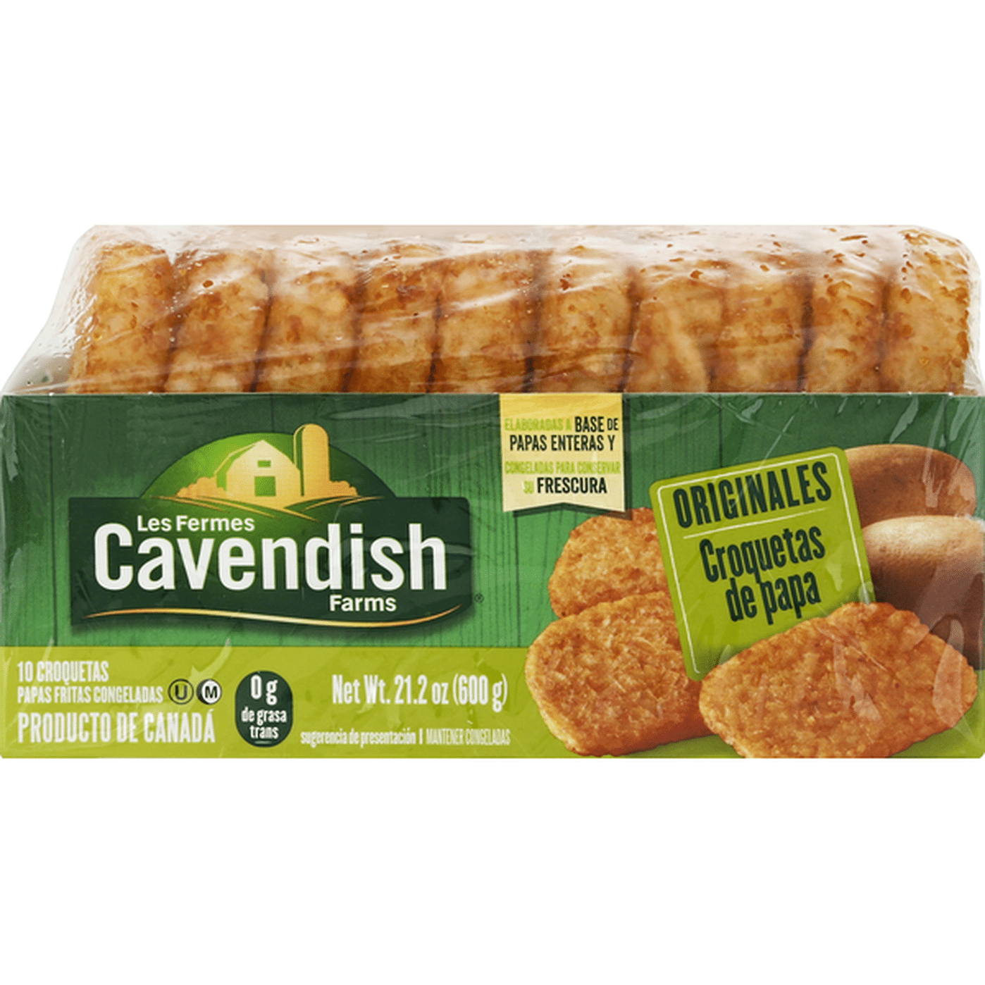 Cavendish Farms Potato Patties Hash Brown Original 10 Each Delivery Or Pickup Near Me 4099