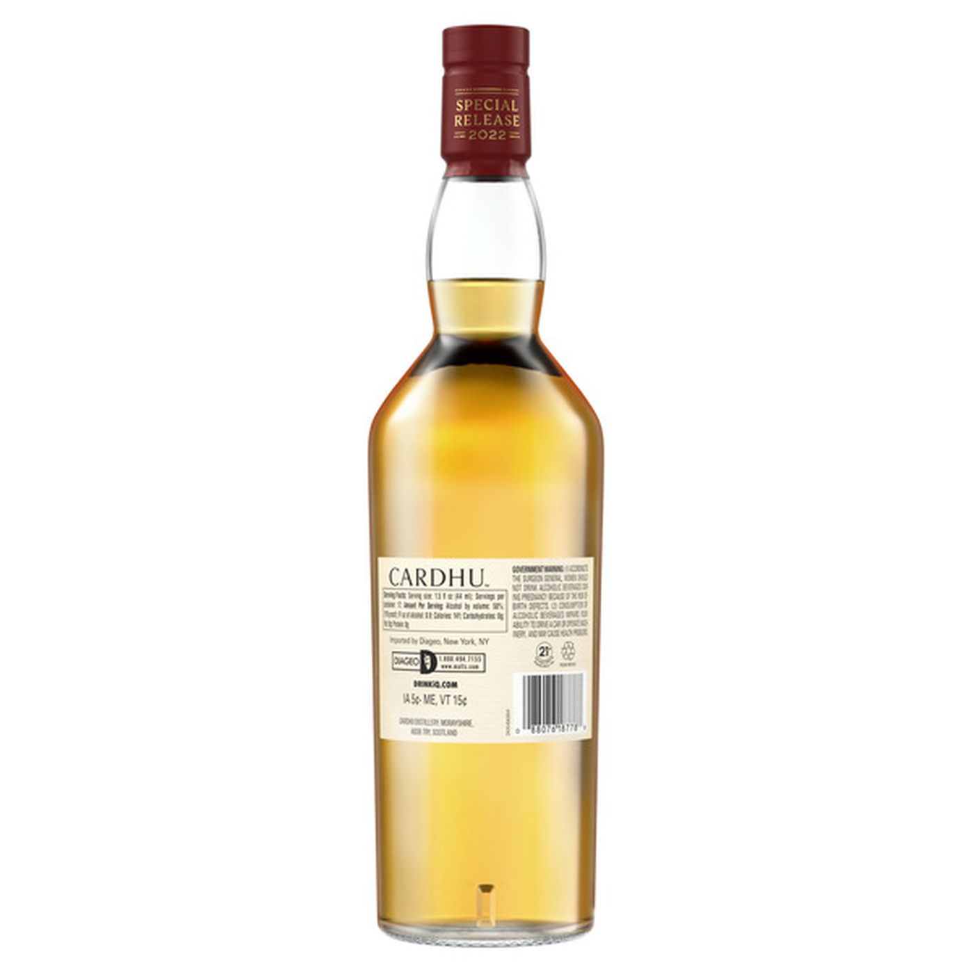 Cardhu 2022 Special Release 16 Year Old Single Malt Scotch Whisky 750