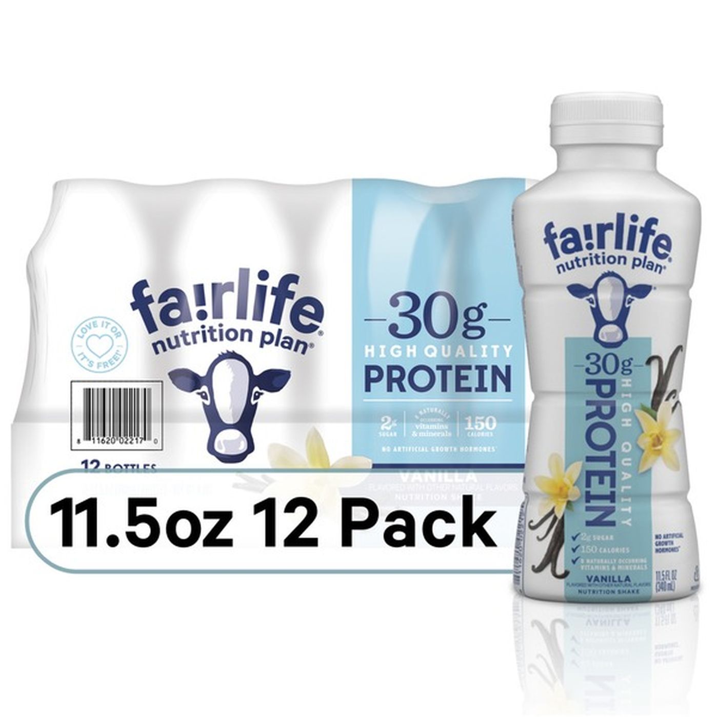 fairlife Nutrition Plan Vanilla Bottles (11.5 oz) Delivery or Pickup ...