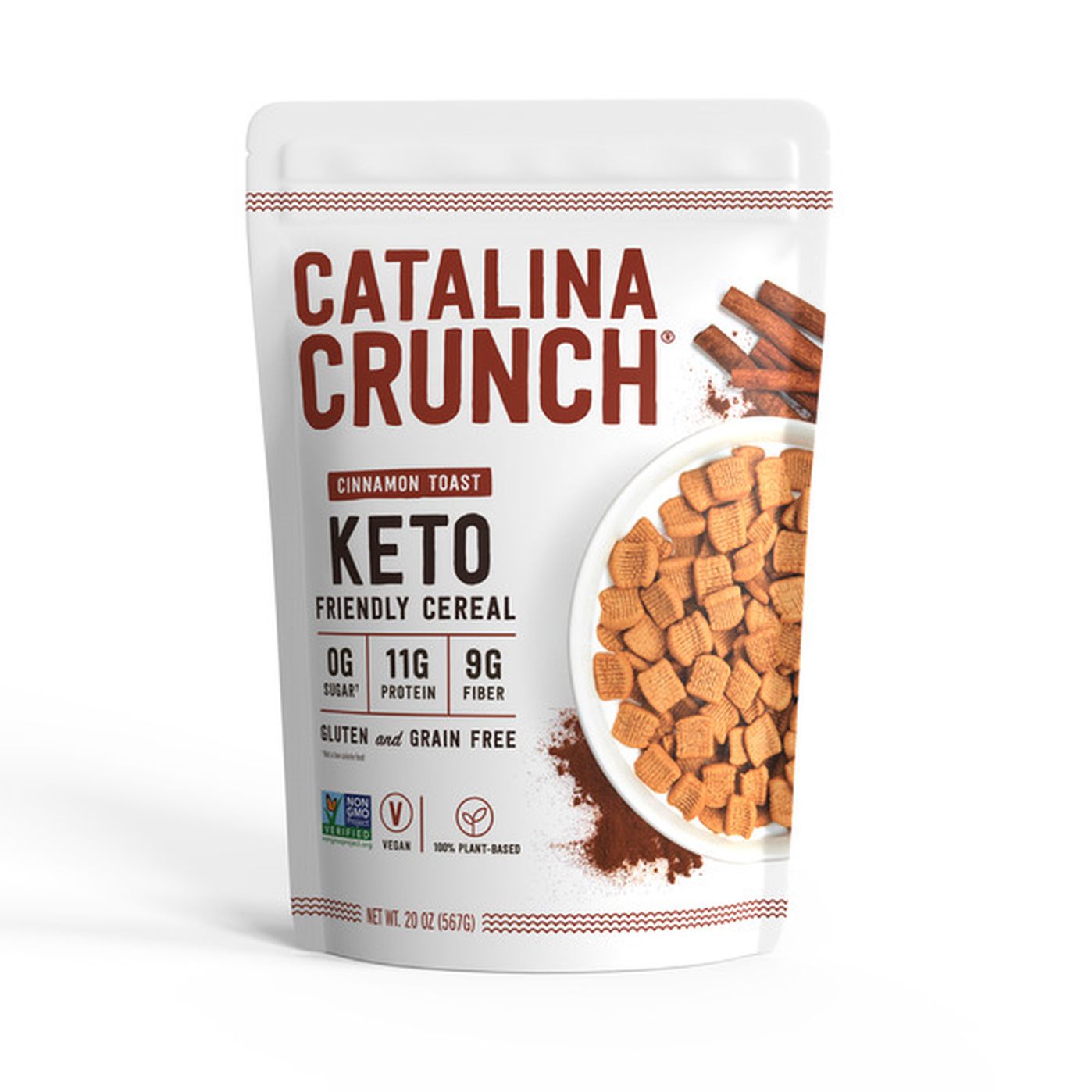 Catalina Crunch Cinnamon Toast Keto Cereal (20 oz) Delivery or Pickup