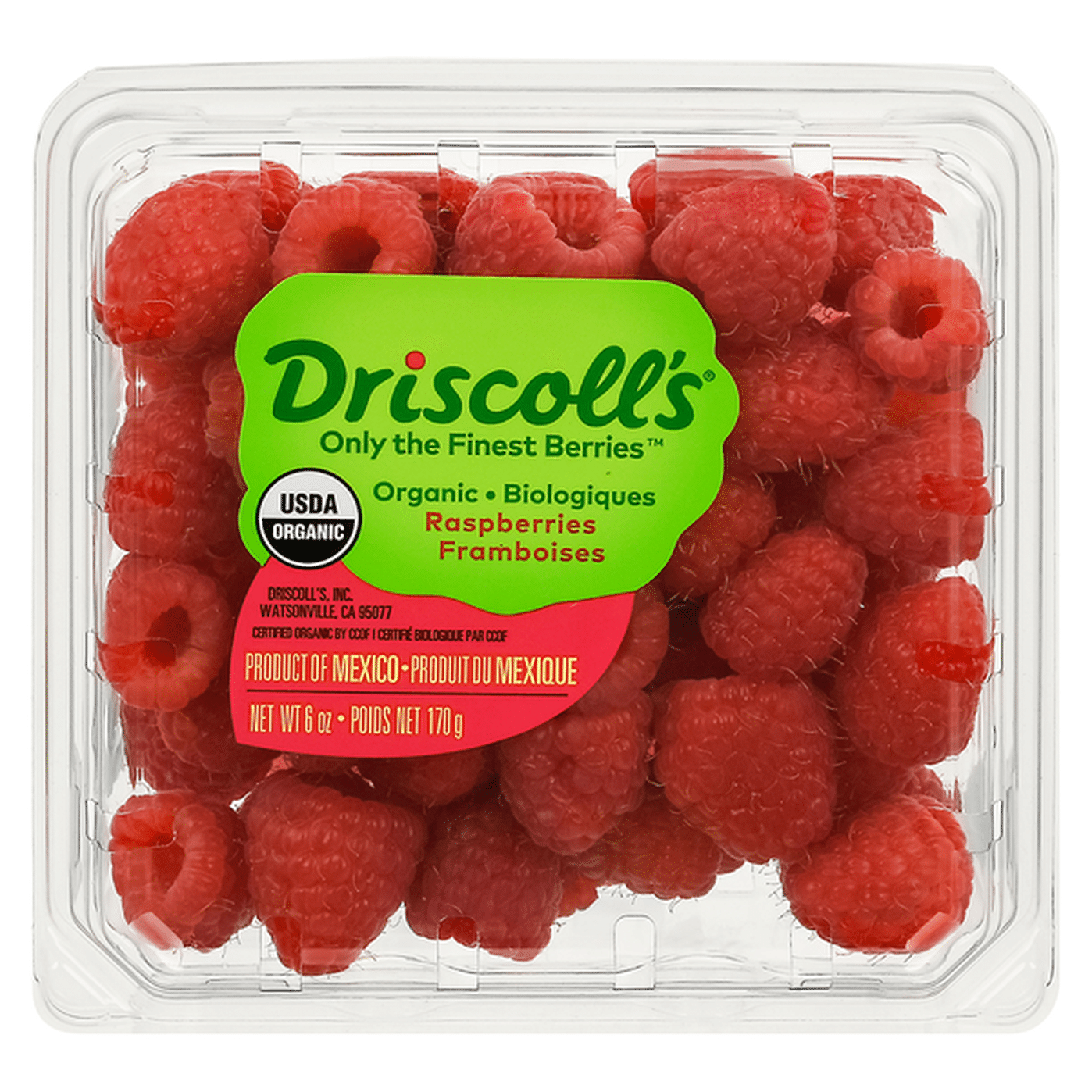 Driscoll's Organic Raspberries (6 oz) Delivery or Pickup Near Me