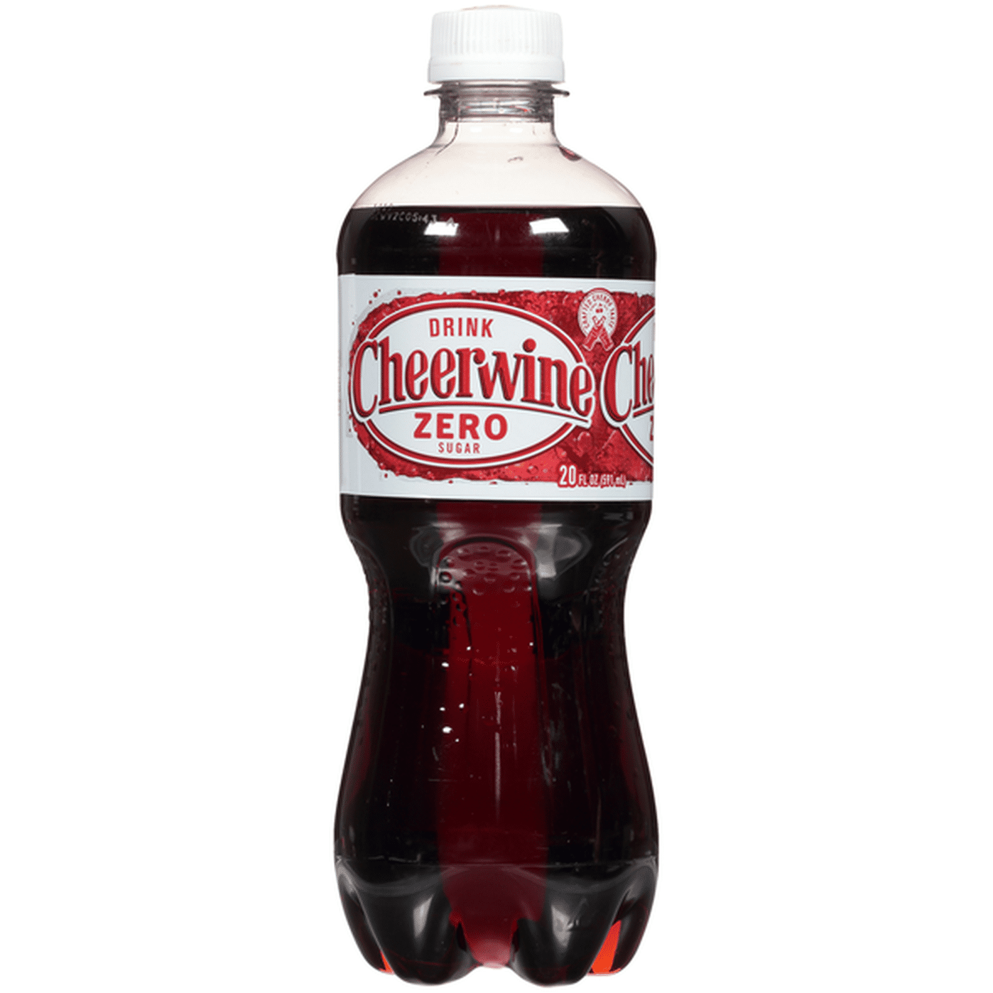 Cheerwine Zero Sugar Soft Drink (20 fl oz) Delivery or Pickup Near Me ...