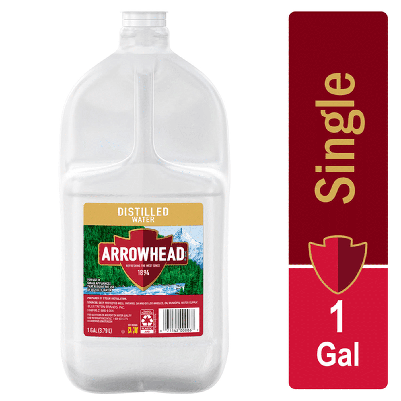 Arrowhead Distilled Water (1 gal) Delivery or Pickup Near Me Instacart