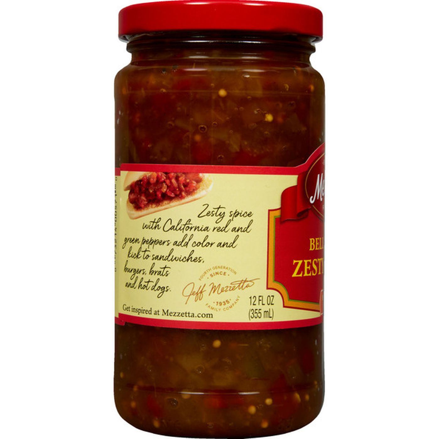 Mezzetta Bell Pepper Zesty Relish Fl Oz Delivery Or Pickup Near Me