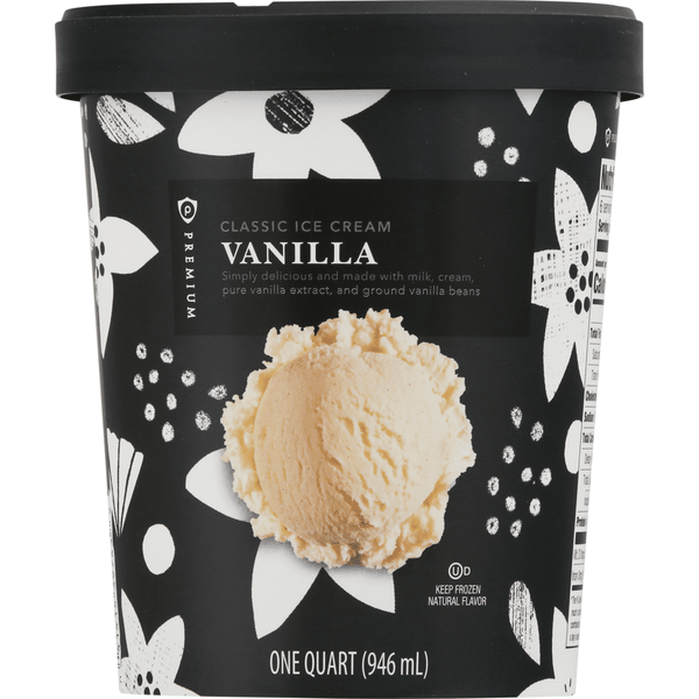 Publix Ice Cream Classic Vanilla 1 Qt Delivery Or Pickup Near Me Instacart 7219