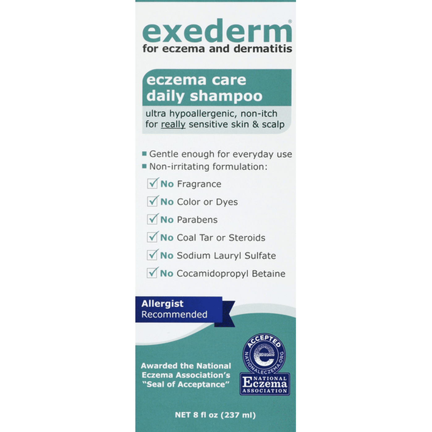 Exederm Shampoo Daily Eczema Care 8 Fl Oz Delivery Or Pickup Near Me Instacart