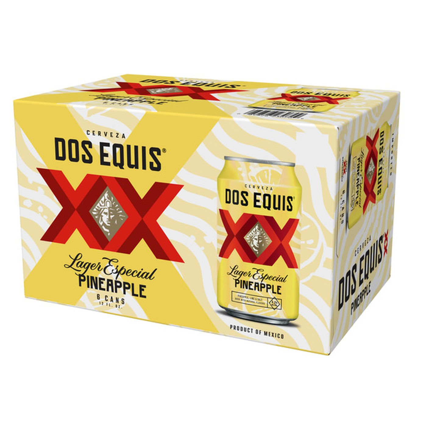 Dos Equis Pineapple Mexican Lager Beer 12 Fl Oz Delivery Or Pickup Near Me Instacart 