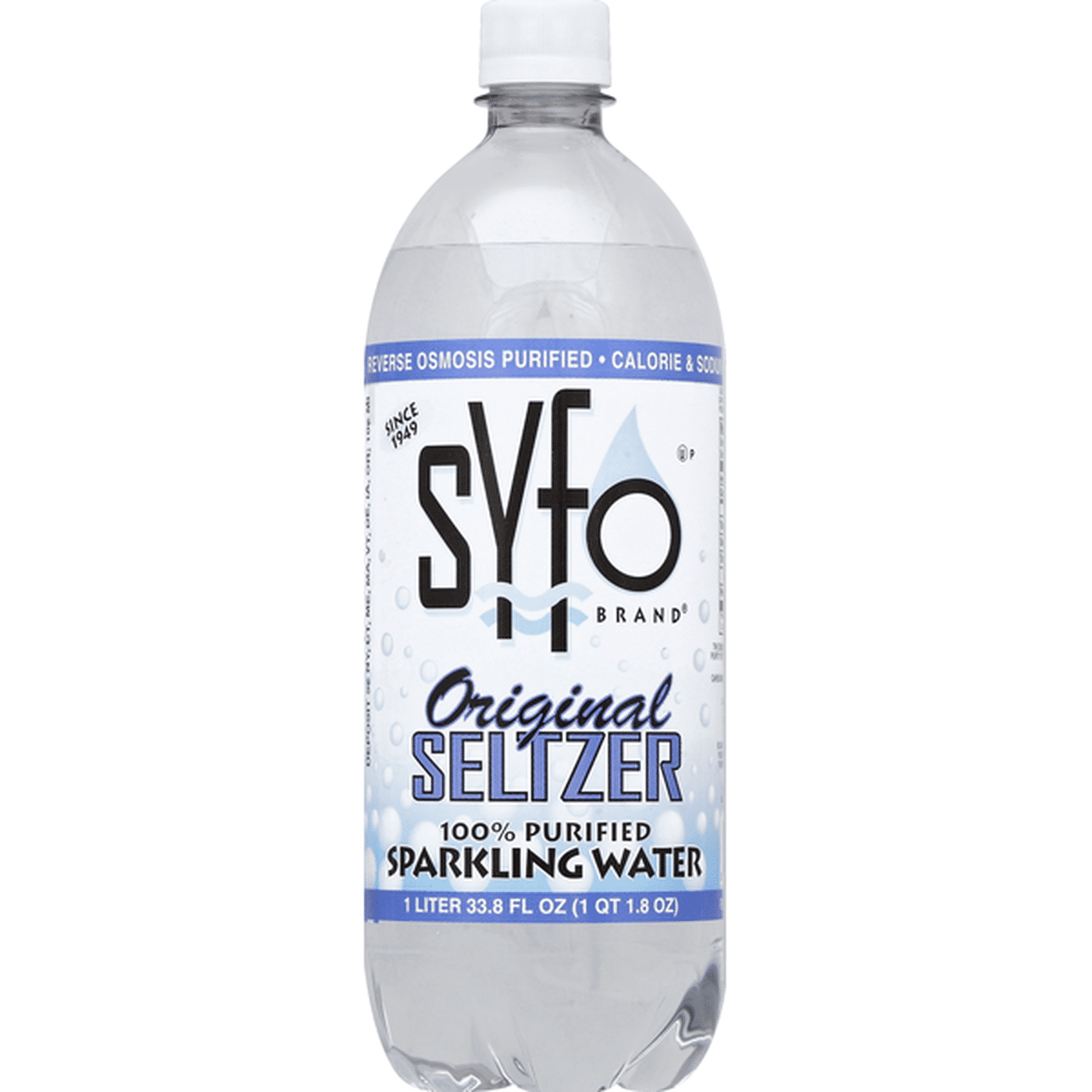 Syfo Sparkling Water, Original Seltzer (1 L) Delivery or Pickup Near Me