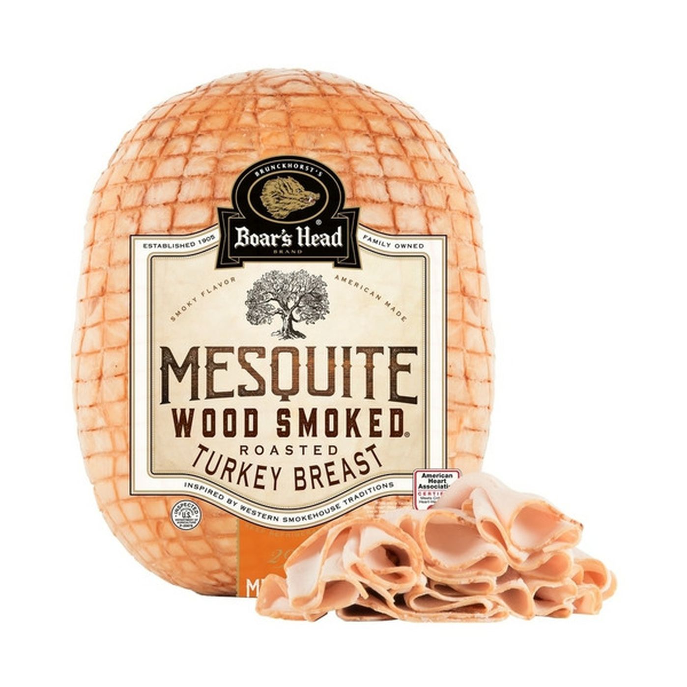 Boar's Head Fresh Sliced Mesquite Smoked Turkey (1 lb) Delivery or