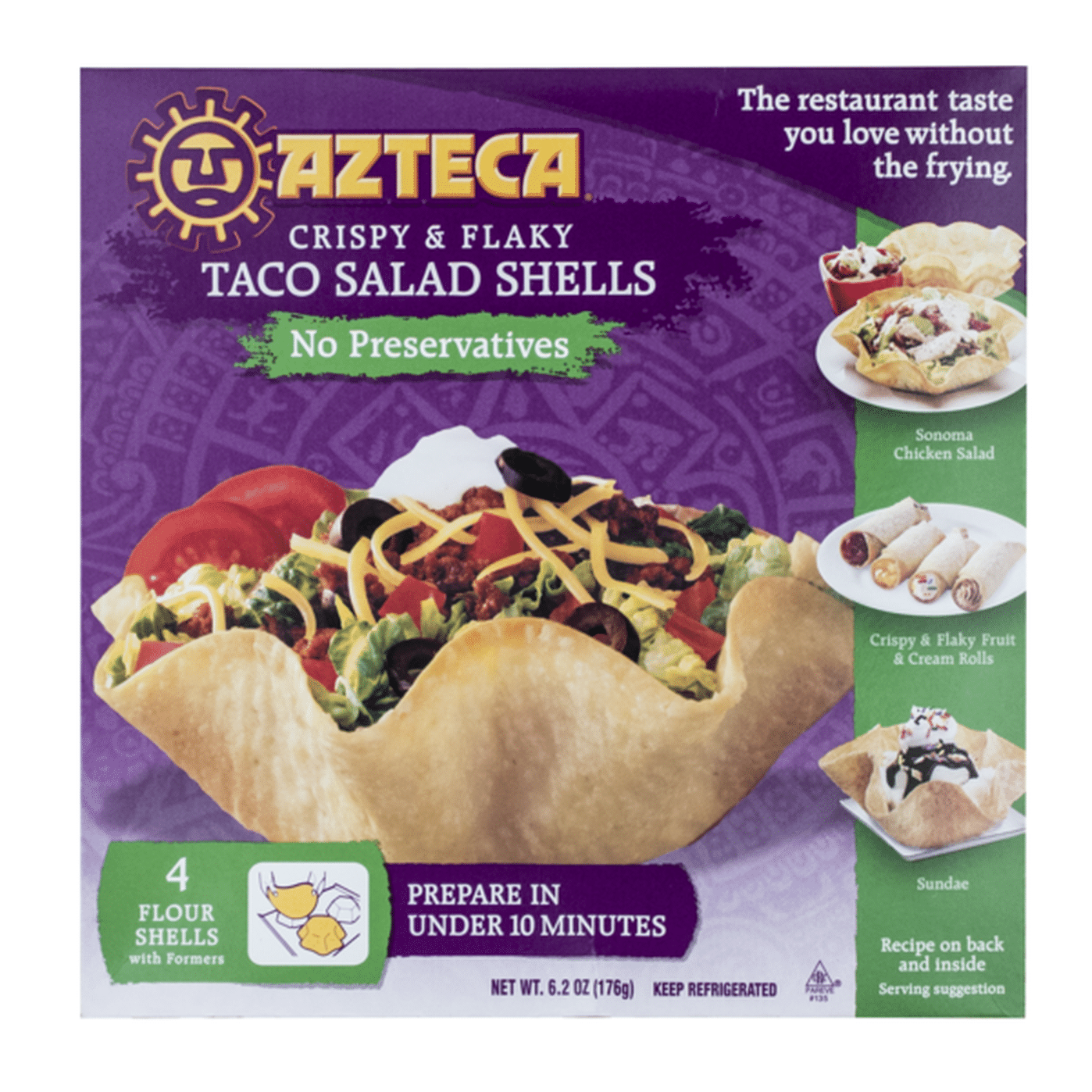 Azteca Taco Salad Shells Each Delivery Or Pickup Near Me Instacart