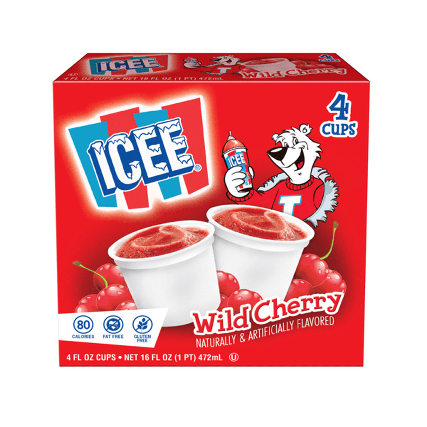 Icee Wild Cherry Cups 16 Fl Oz Delivery Or Pickup Near Me Instacart 8393