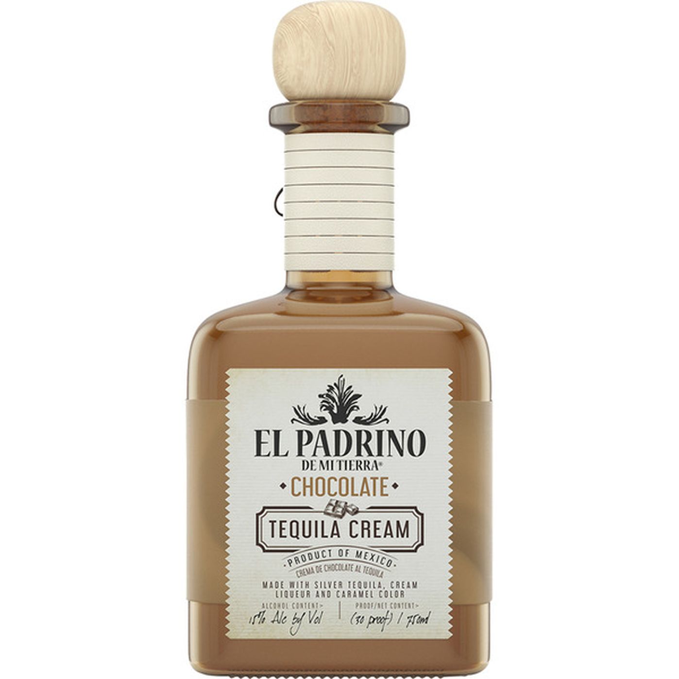 El Padrino De Mi Tierra Chocolate Tequila Cream (750 ml) Delivery or 