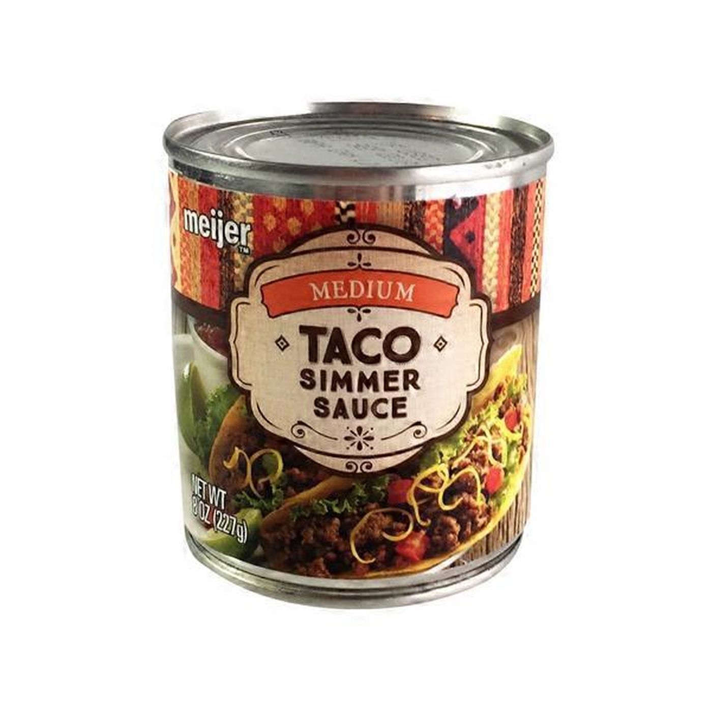 Meijer Medium Taco Simmer Sauce 8 Oz Delivery Or Pickup Near Me Instacart