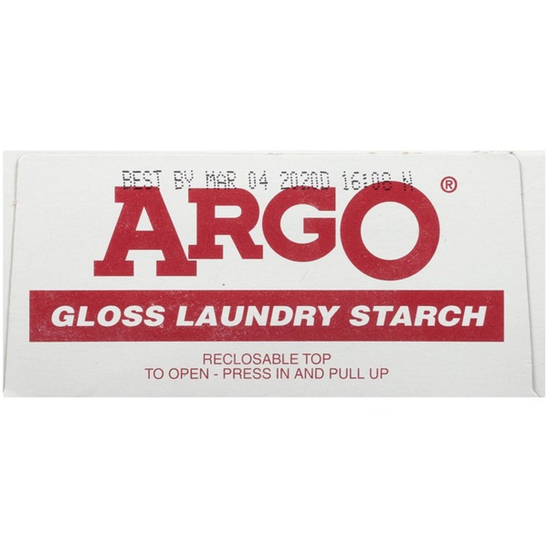 Argo Gloss Laundry Starch 16 Oz (Lot Of popular 4) Exp Jan 26 2023