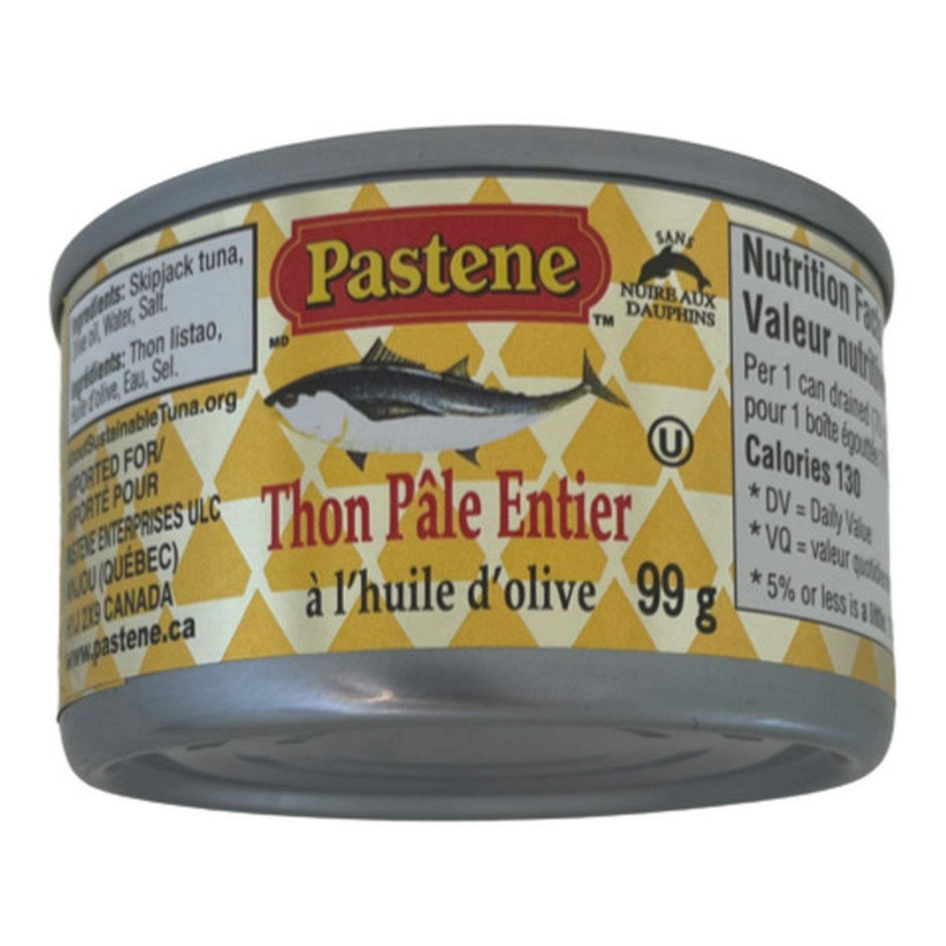 Pastene Solid Light Tuna in Olive Oil (99 g) Delivery or Pickup Near Me