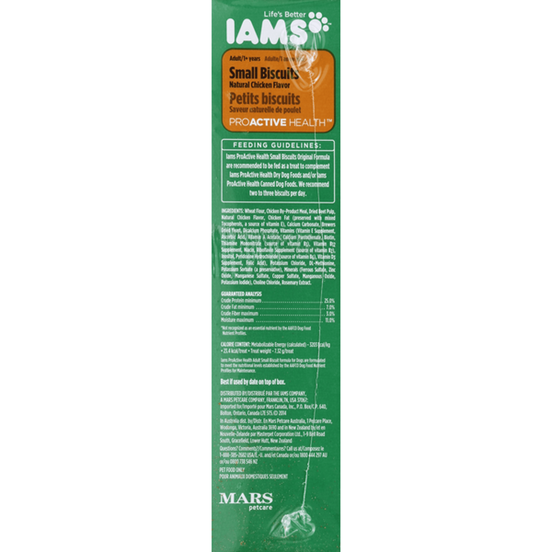 Iams proactive health fashion adult small biscuits