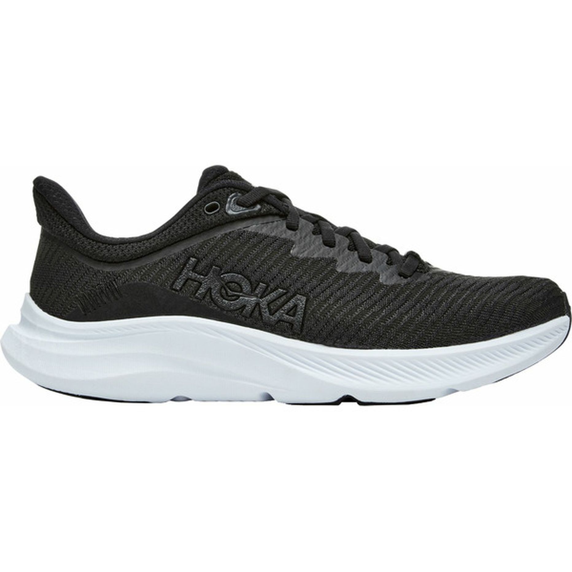 HOKA Women's Solimar Running Shoes, Size 9.5 - Black & White (1 pair ...