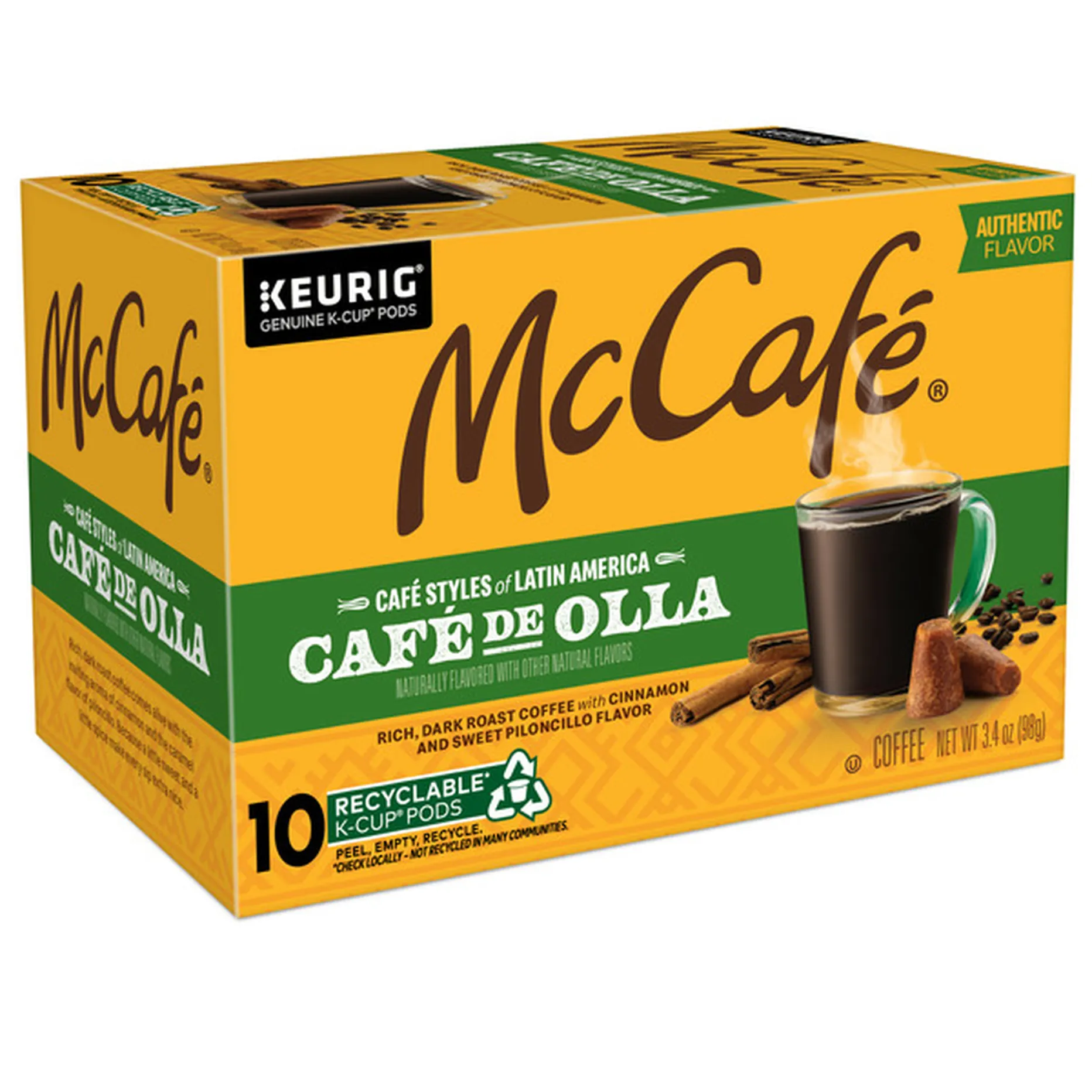 McDonald’s McCafé McCafé Café de Olla K-Cup Pods (10 ct) Delivery or 