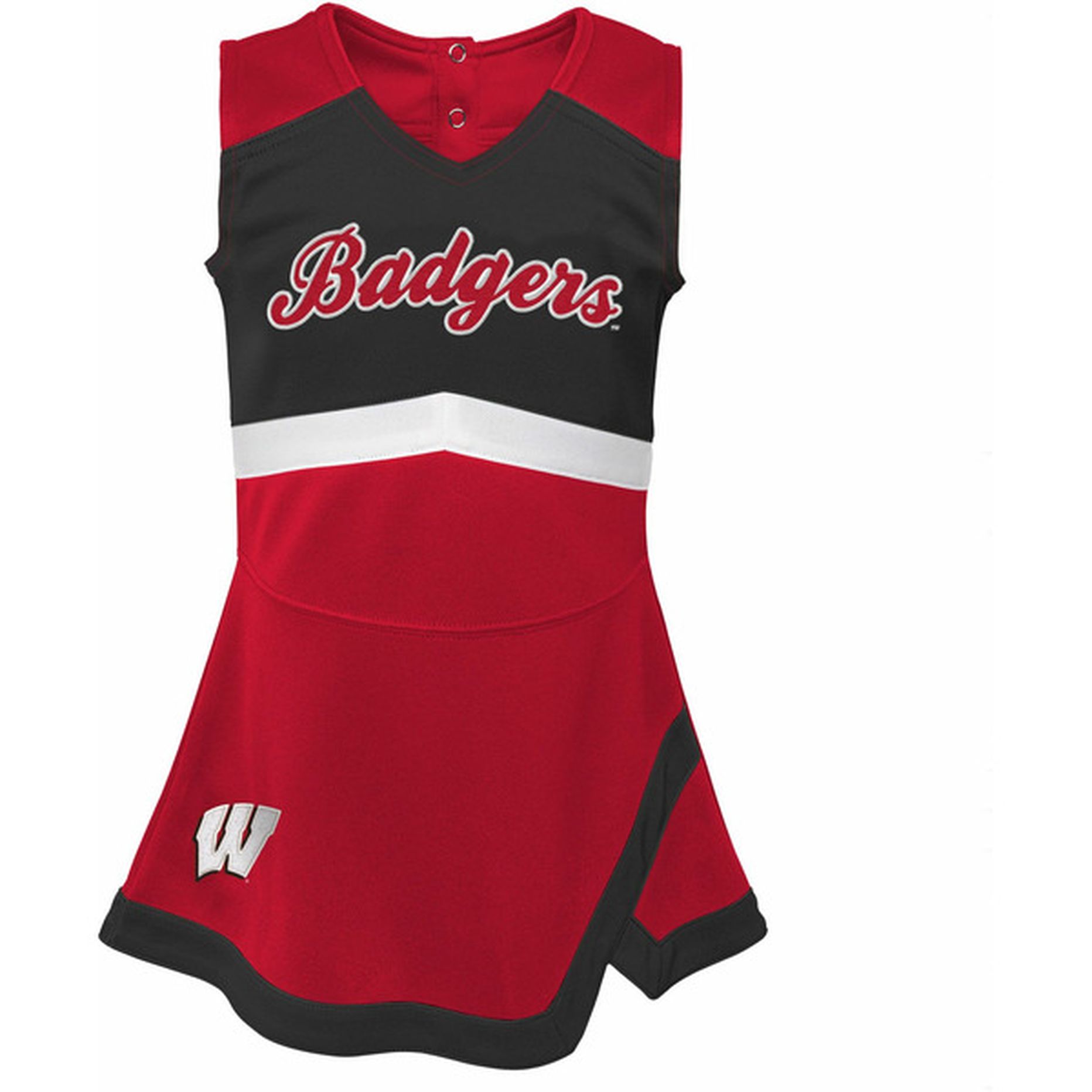 Gen2 Girls' Wisconsin Badgers Cheer Dress, Size 5/6 - Red (1 each ...