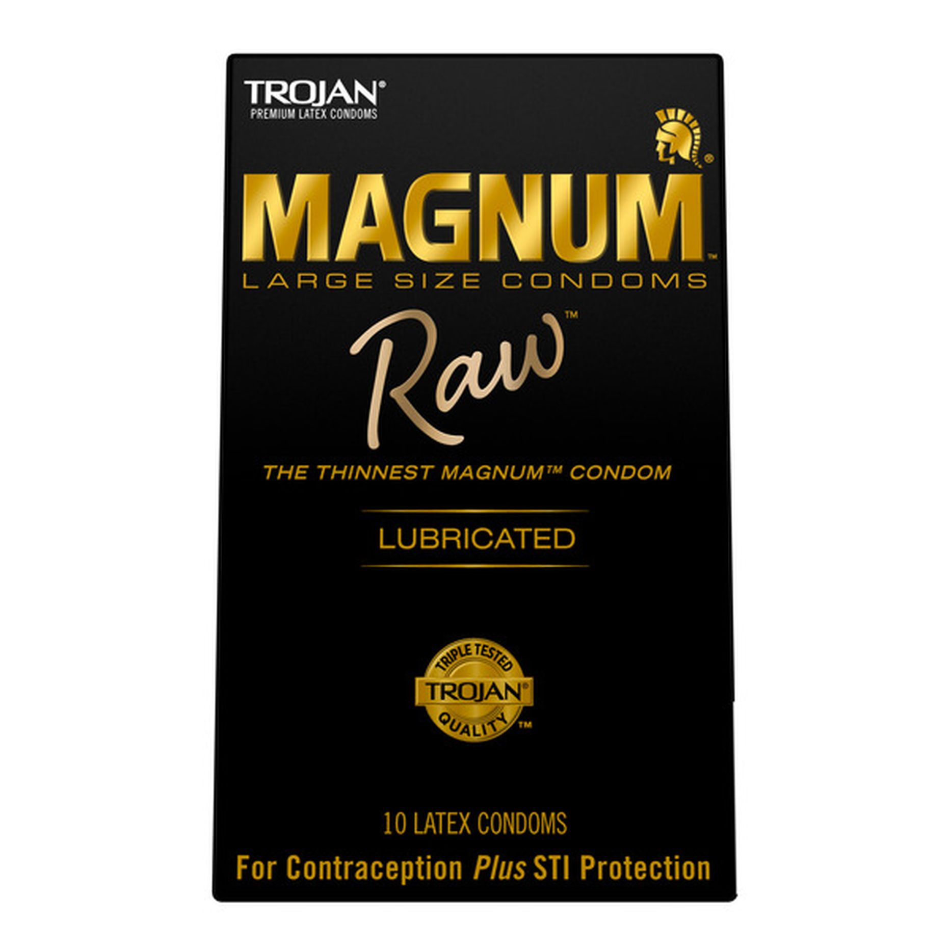 Trojan Magnum Raw Large Size Condoms - Count (10 ct) Delivery or Pickup  Near Me - Instacart