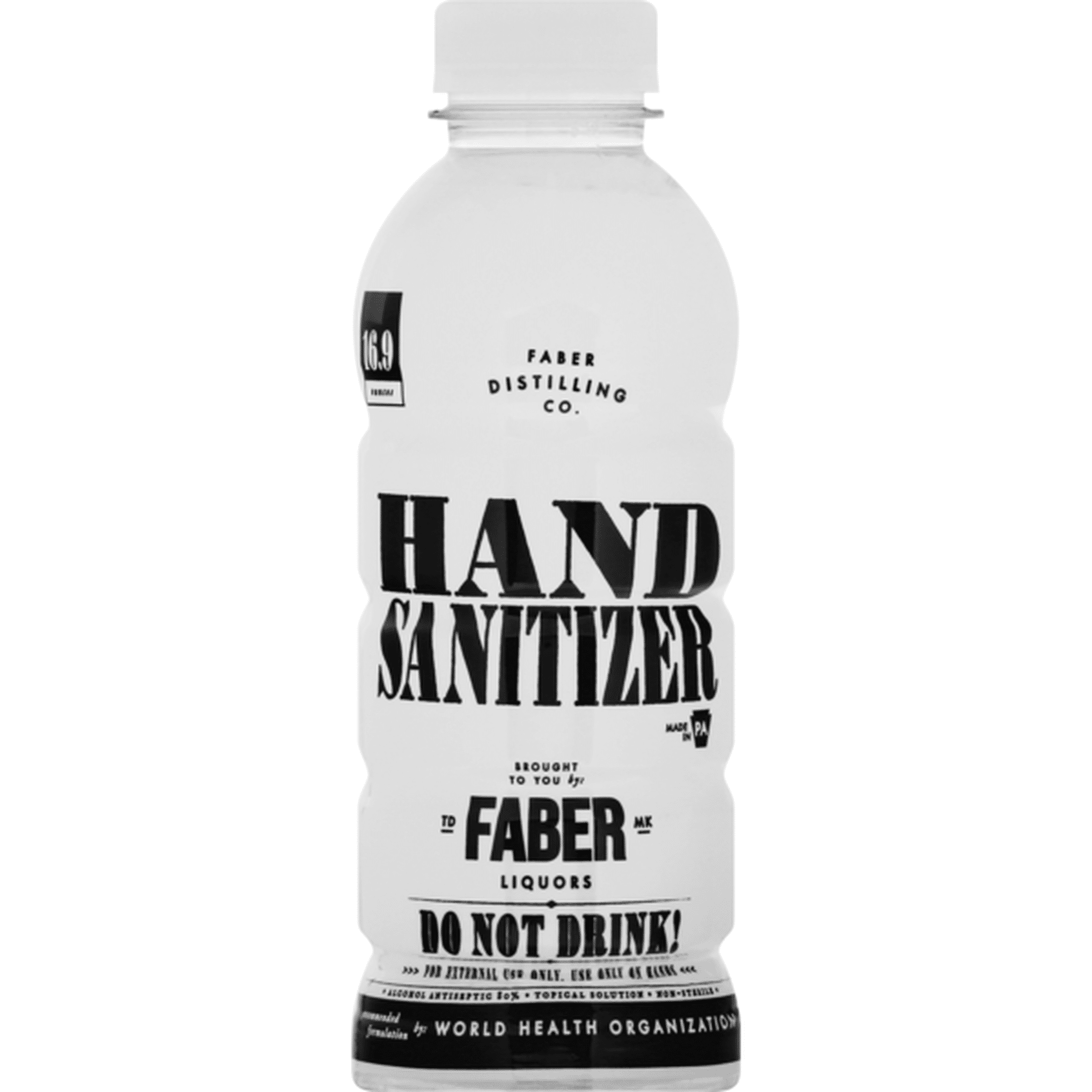 Faber offers hand sanitizer