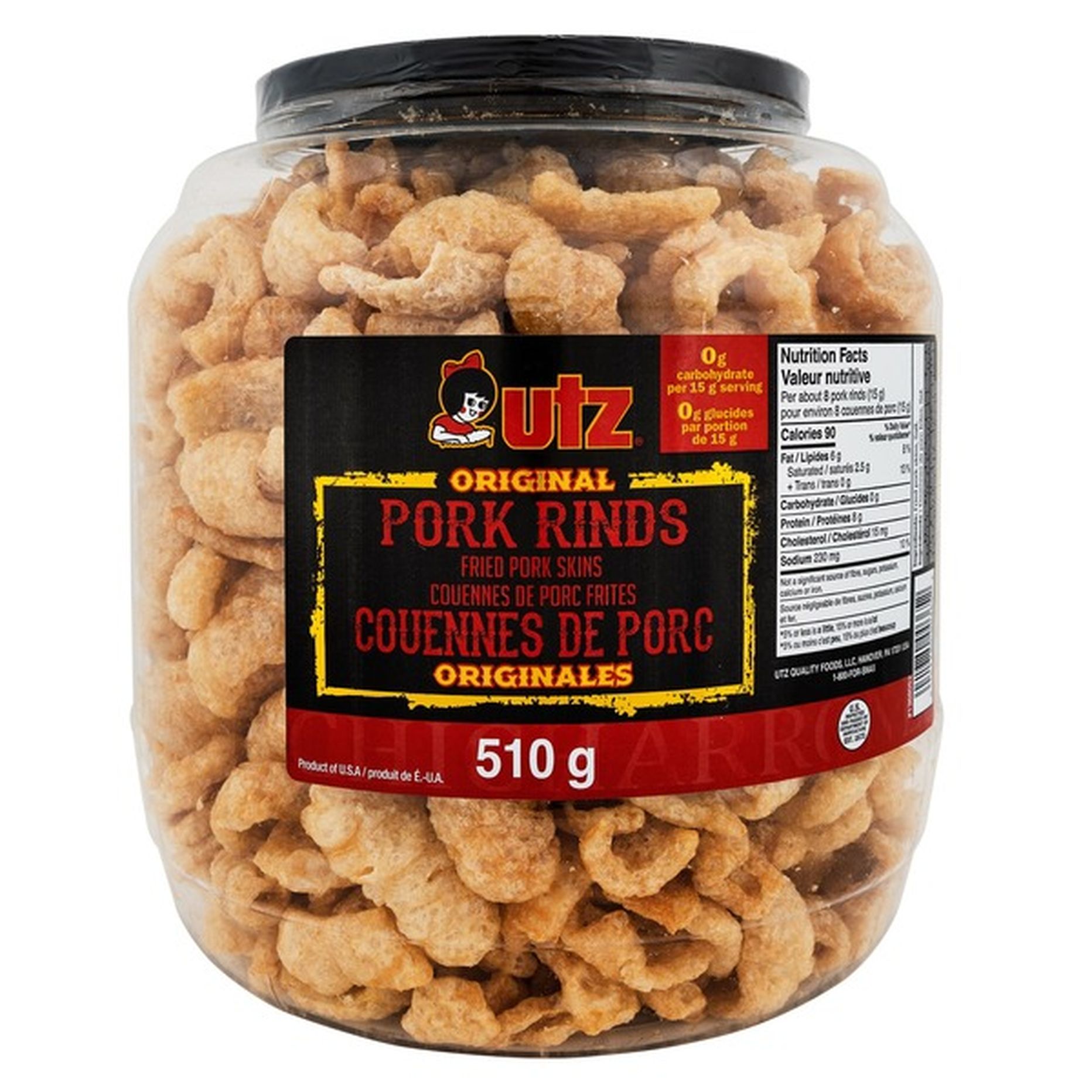 Utz Pork Rinds 18 Oz Delivery Or Pickup Near Me Instacart   Large 22a654e2 01d3 40c5 8764 6f437583509f 