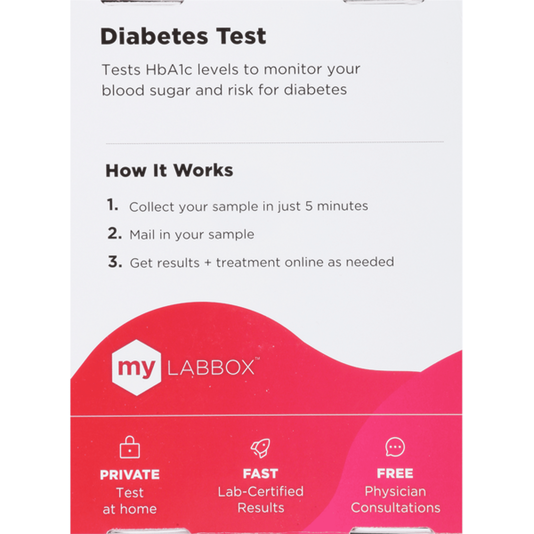 MyLab Box Diabetes Test 20 each Delivery or Pickup Near Me ...