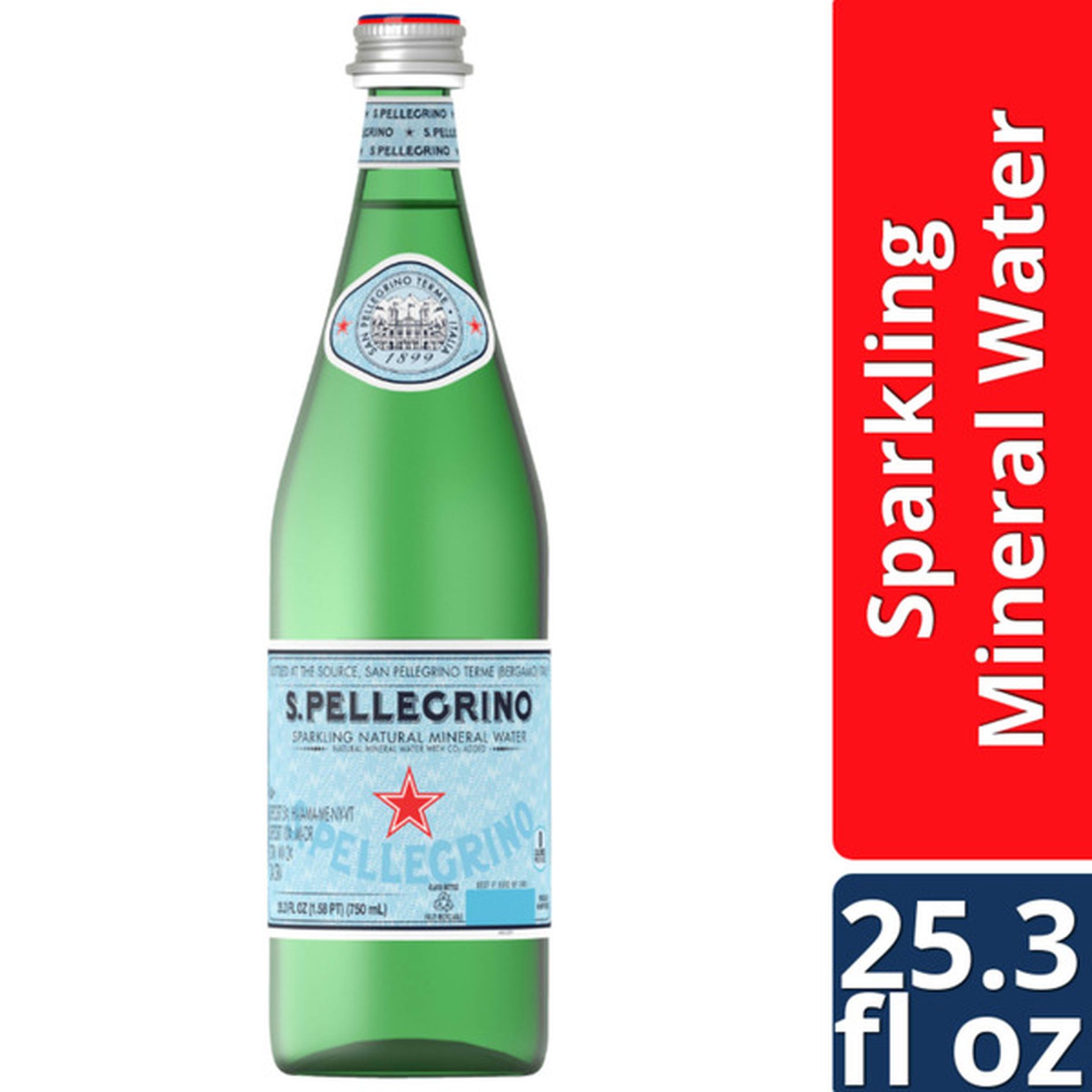 San Pellegrino Usa San Pellegrino® Sparkling Natural Mineral Water Glass 2536 Fl Oz Delivery 8432