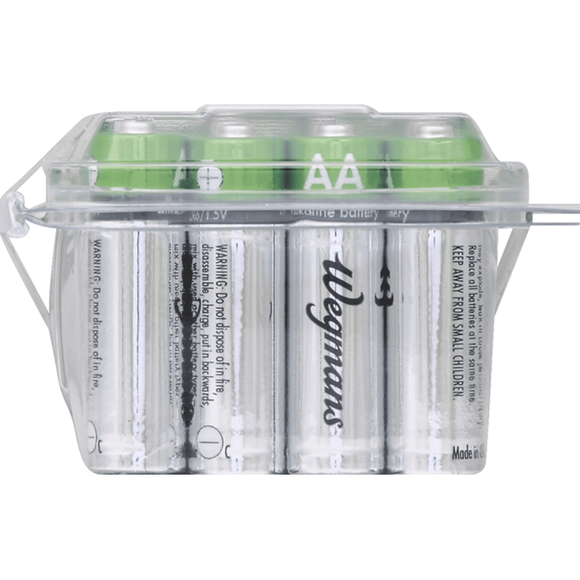 Wegmans AA Alkaline Batteries, FAMILY PACK (40 ct) Delivery or Pickup