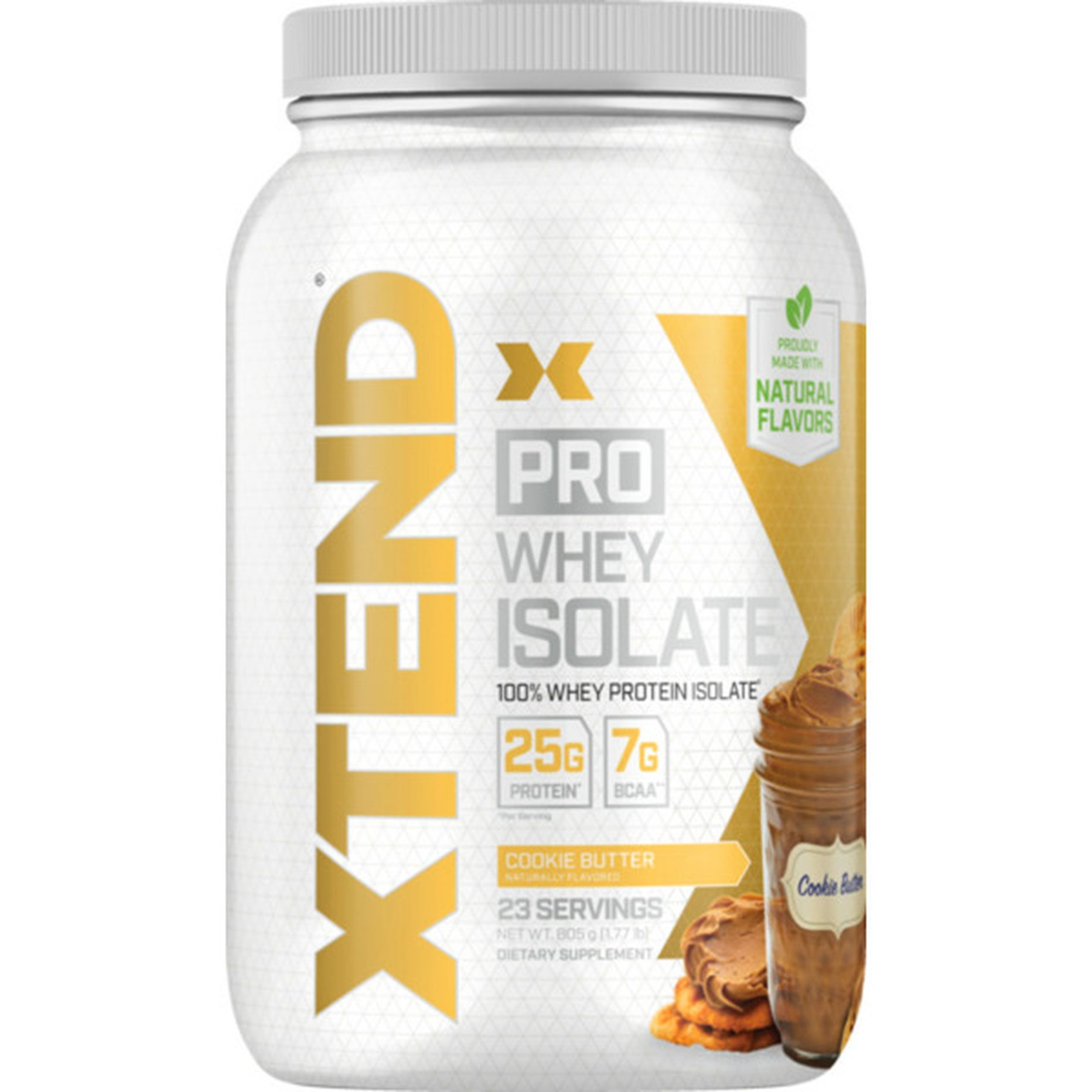 XTEND Scivation XTend Pro Whey Isolate Protein Cookie Butter 23 Servings  (32.4 g) Delivery or Pickup Near Me - Instacart