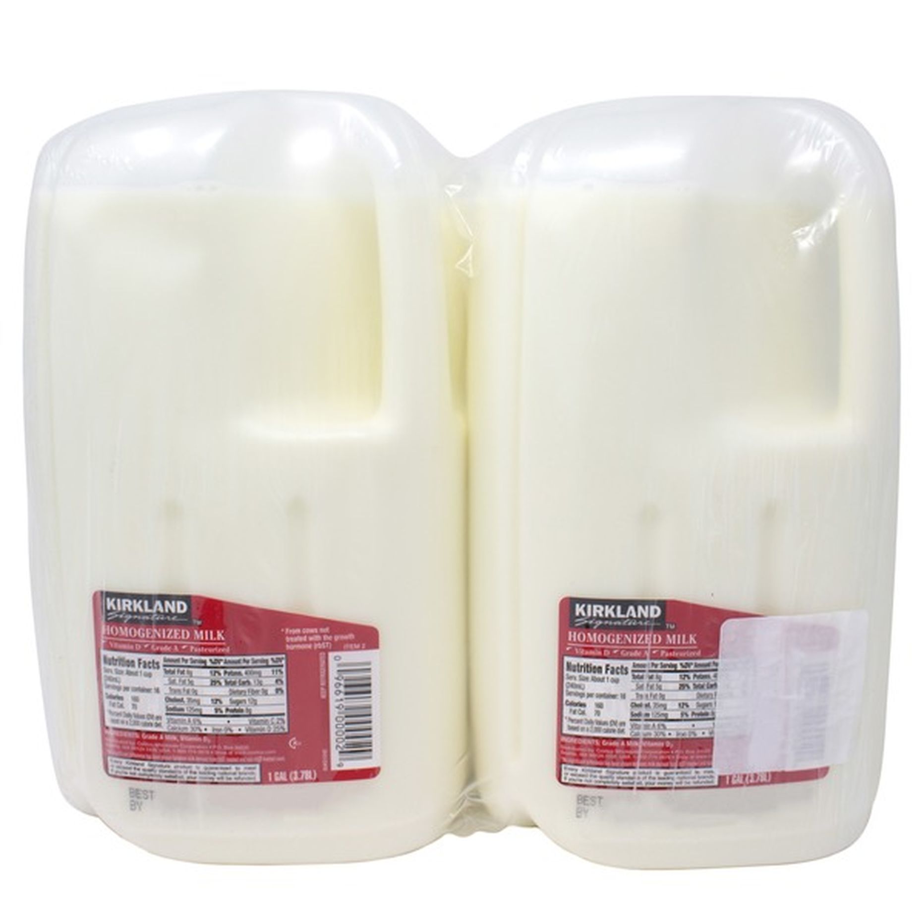 Kirkland Signature Homogenized Milk, 2 gal (1 gal) Delivery or Pickup