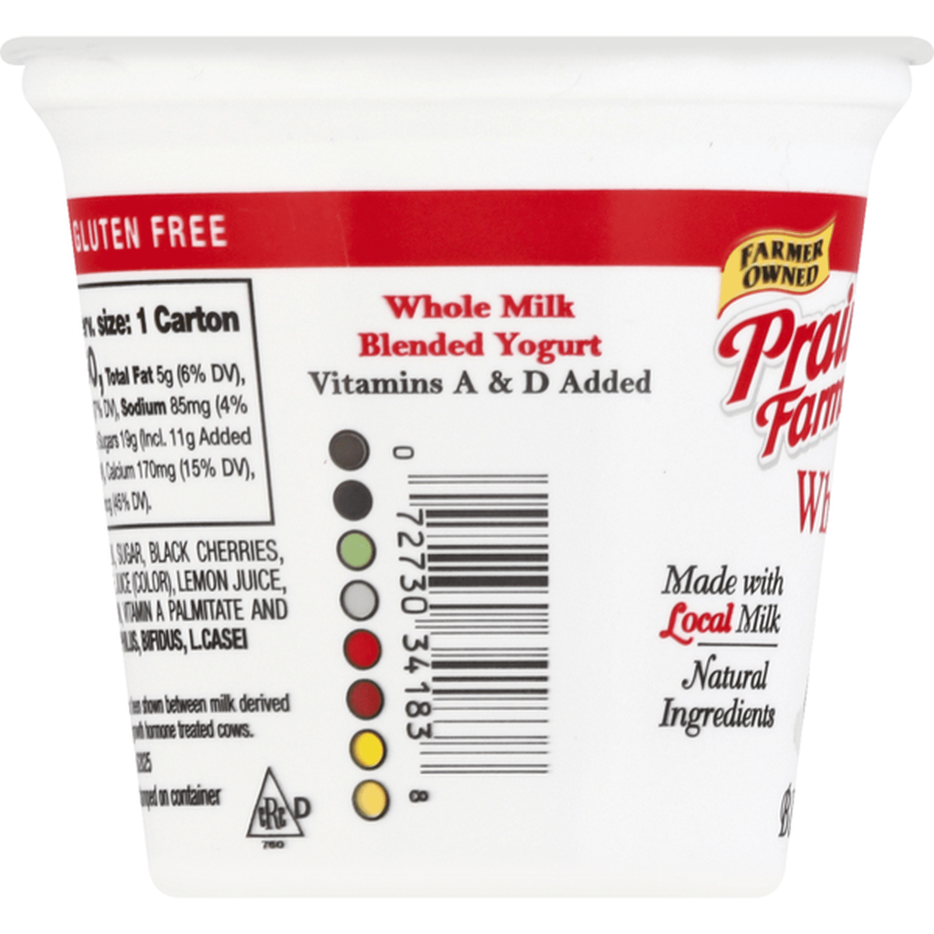 Prairie Farms Yogurt Whole Milk Black Cherry Blended Oz Delivery