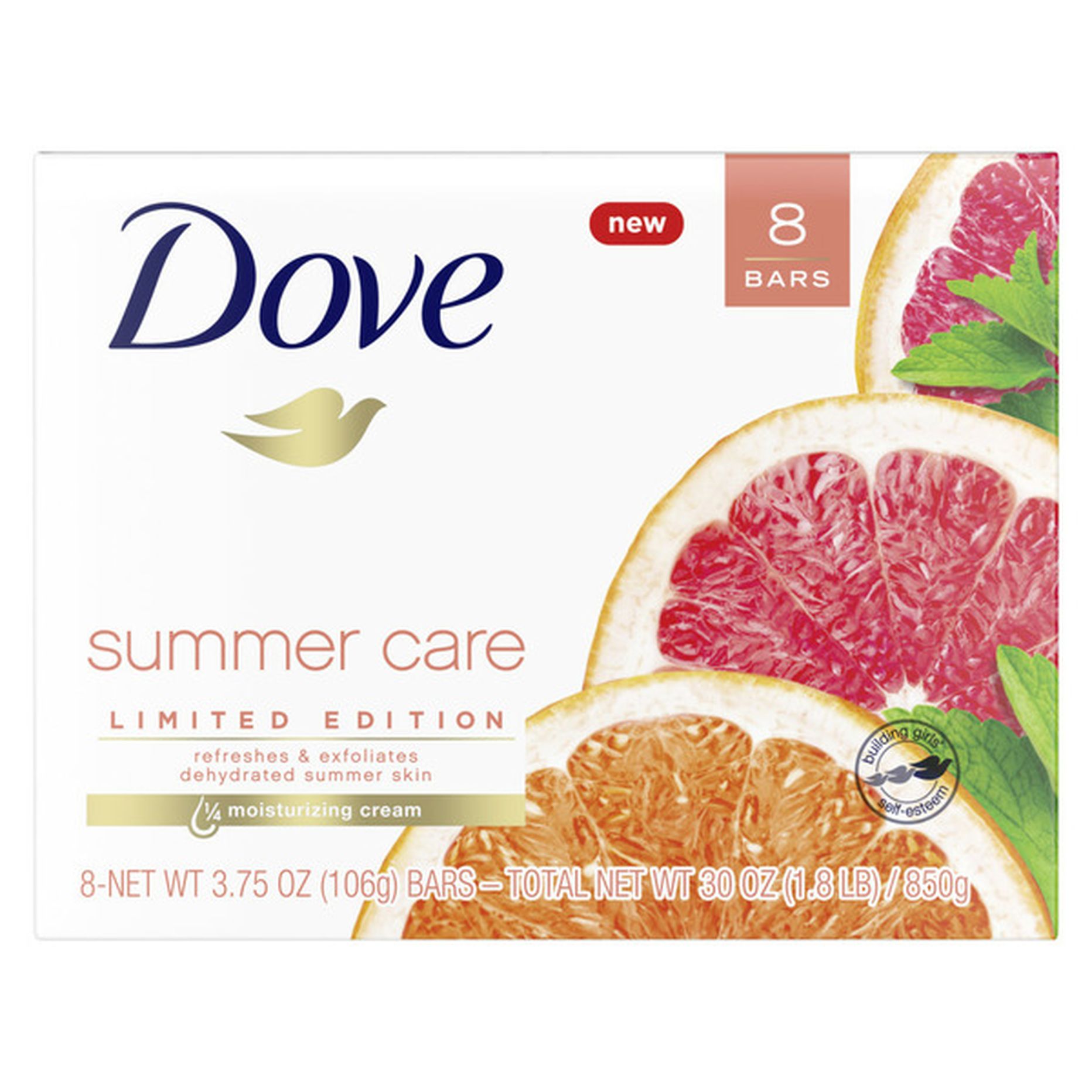 (2) Dove Summer Care Limited Edition - 16 offers total 3.75oz Bars