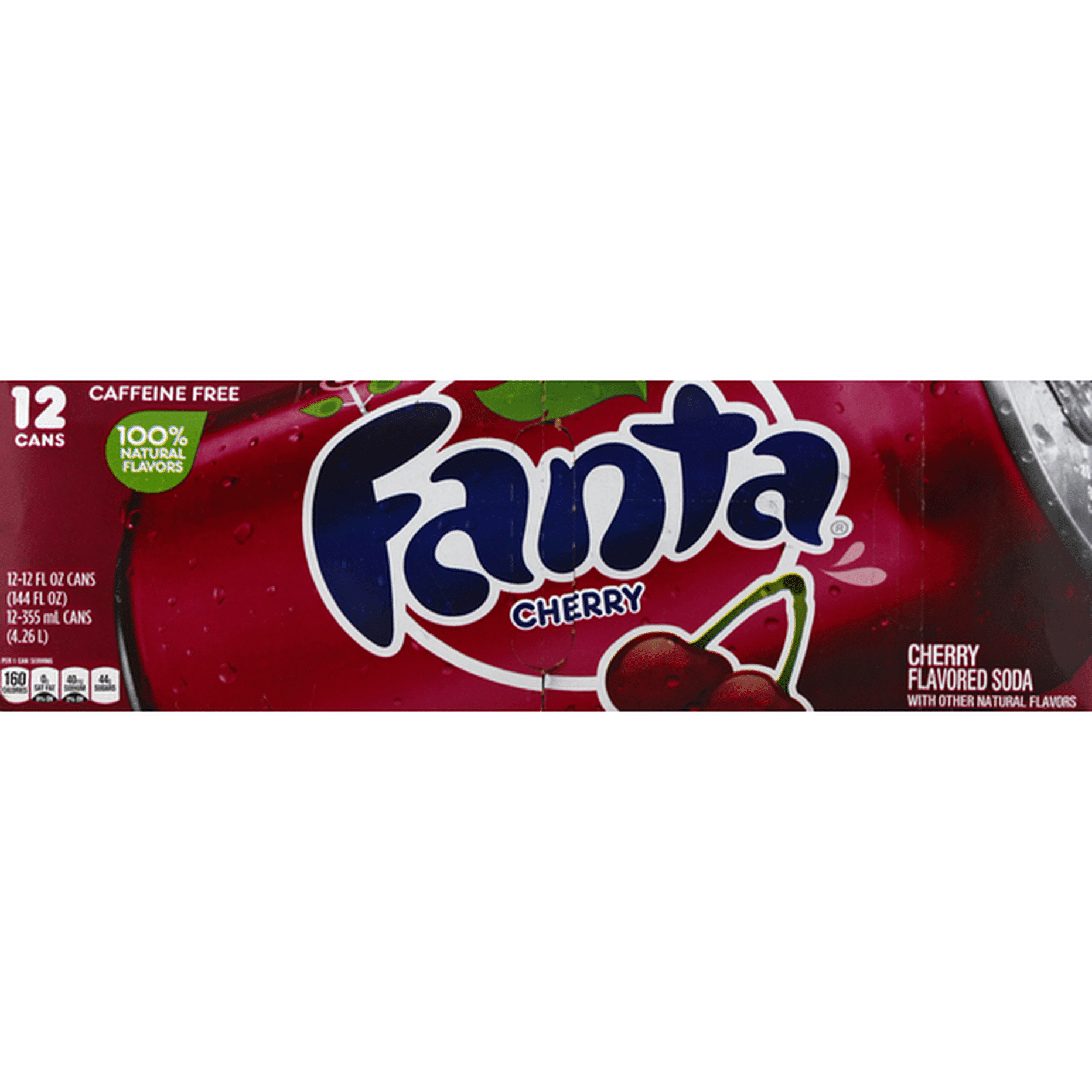 Fanta Soda, Cherry Flavored, 12 Packs (12 fl oz) Delivery or Pickup Near Me  - Instacart