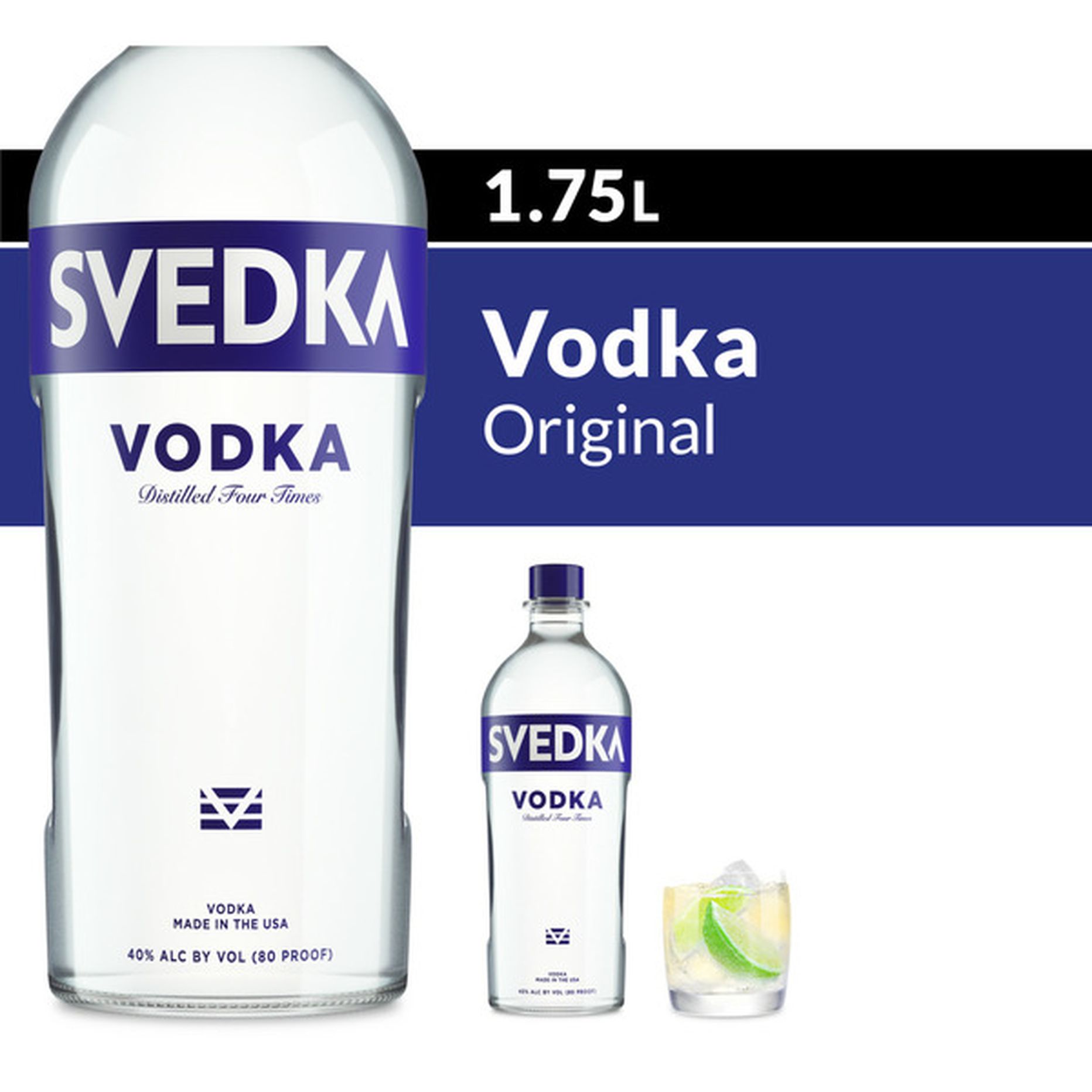 SVEDKA Vodka Bottle (1.75 L) Delivery or Pickup Near Me - Instacart